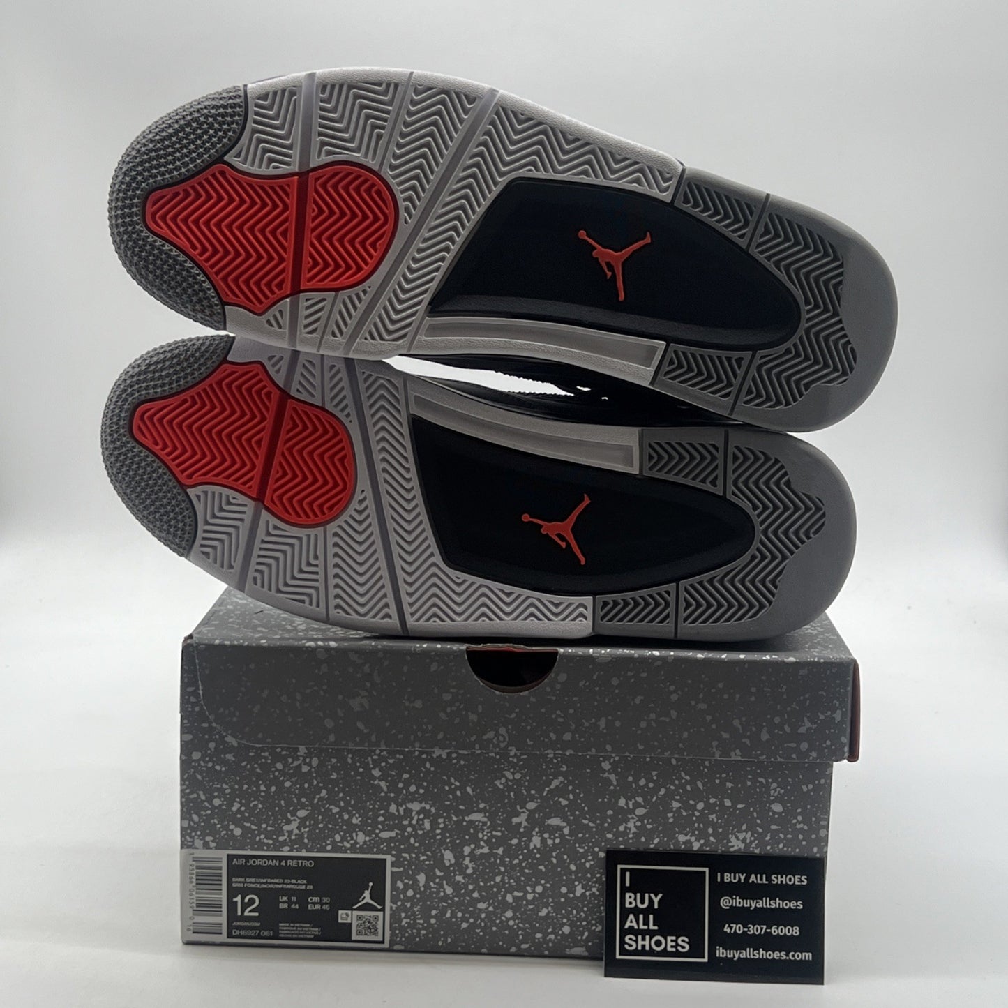 Size 12 - Air Jordan 4 Retro Mid Infrared (DH6927-061)