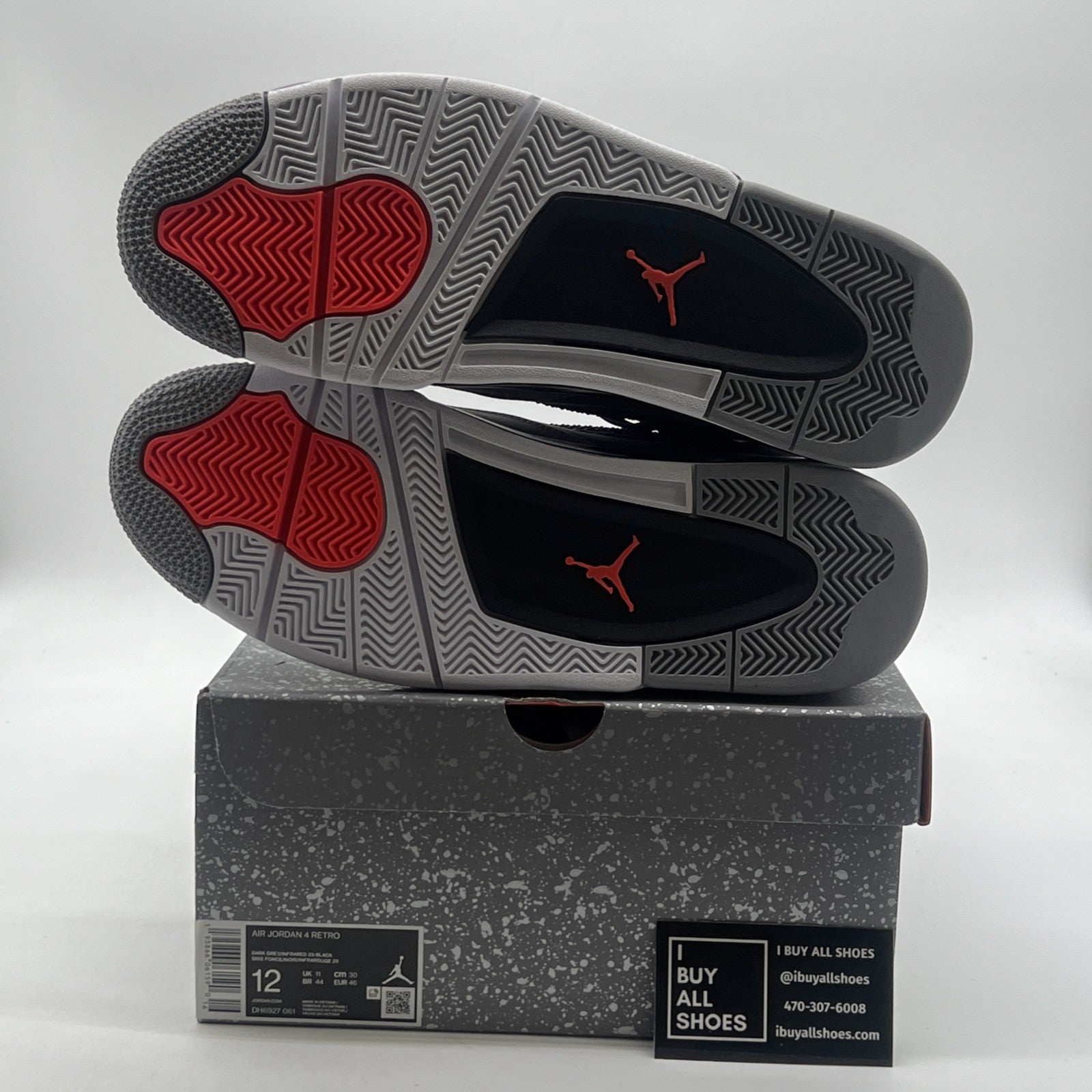 Size 12 - Air Jordan 4 Retro Mid Infrared (DH6927-061)