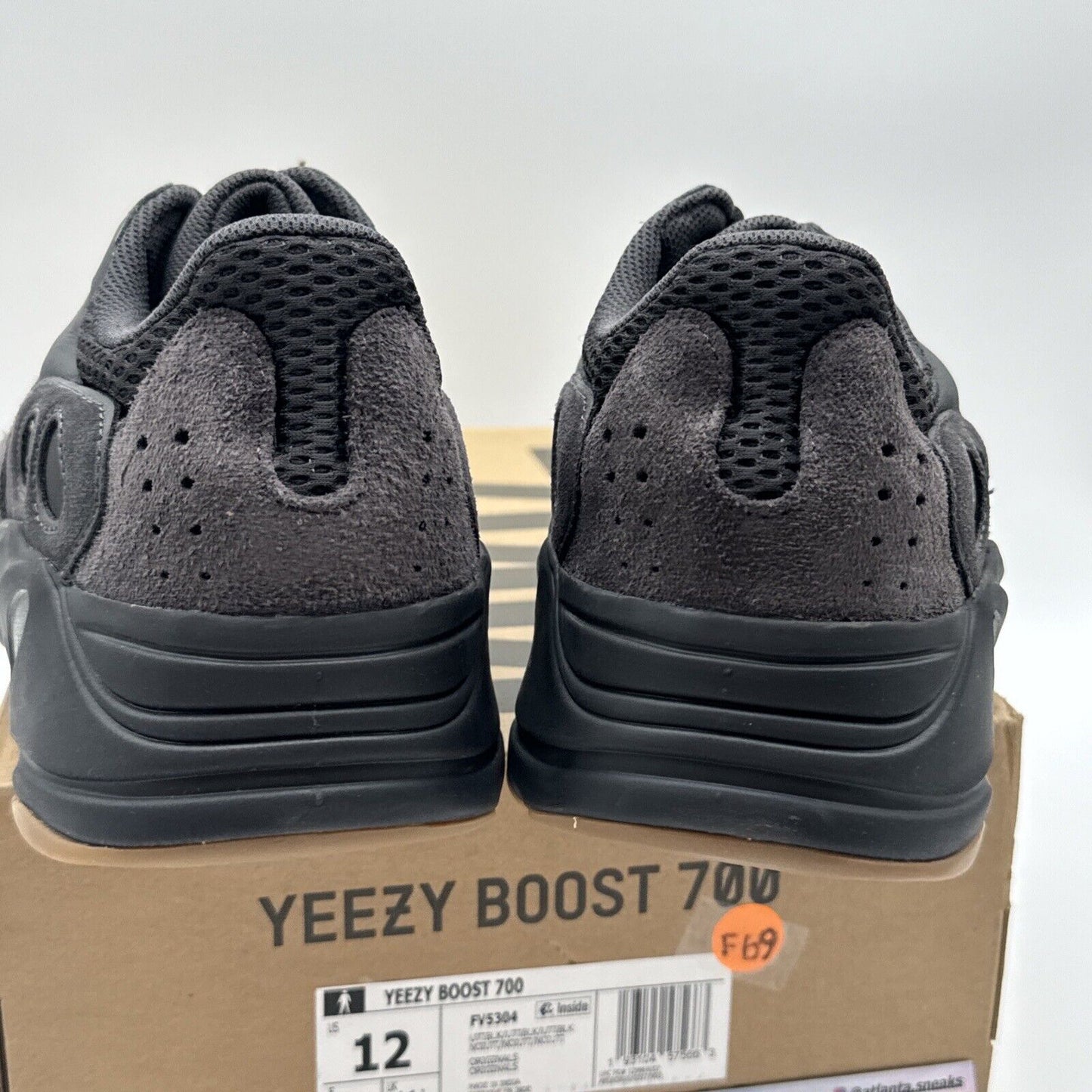 Size 12 - adidas Yeezy Boost 700 V1 Utility Black Gum Sole Grey Comfy Boost ye