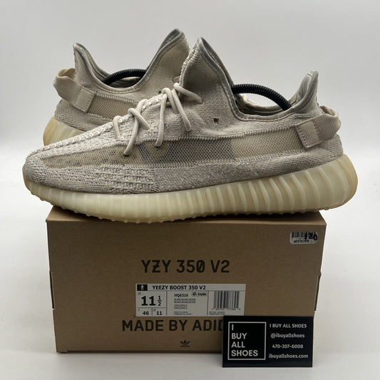 Size 11.5 - Adidas Yeezy Boost 350 V2 Low Bone (HQ6316)