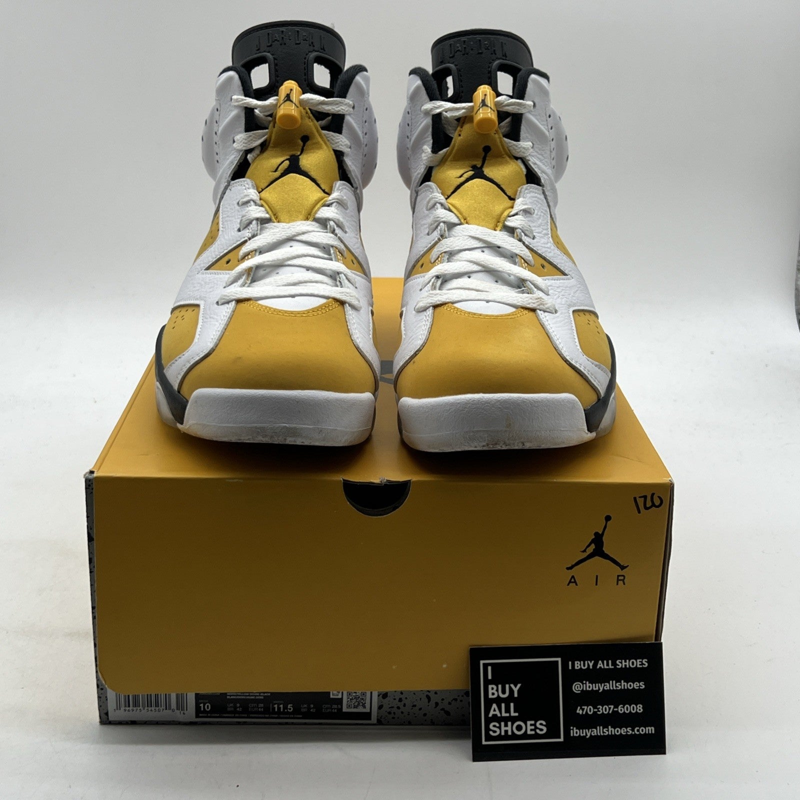 Size 10 - Air Jordan 6 Retro Yellow Ochre (CT8529-170)