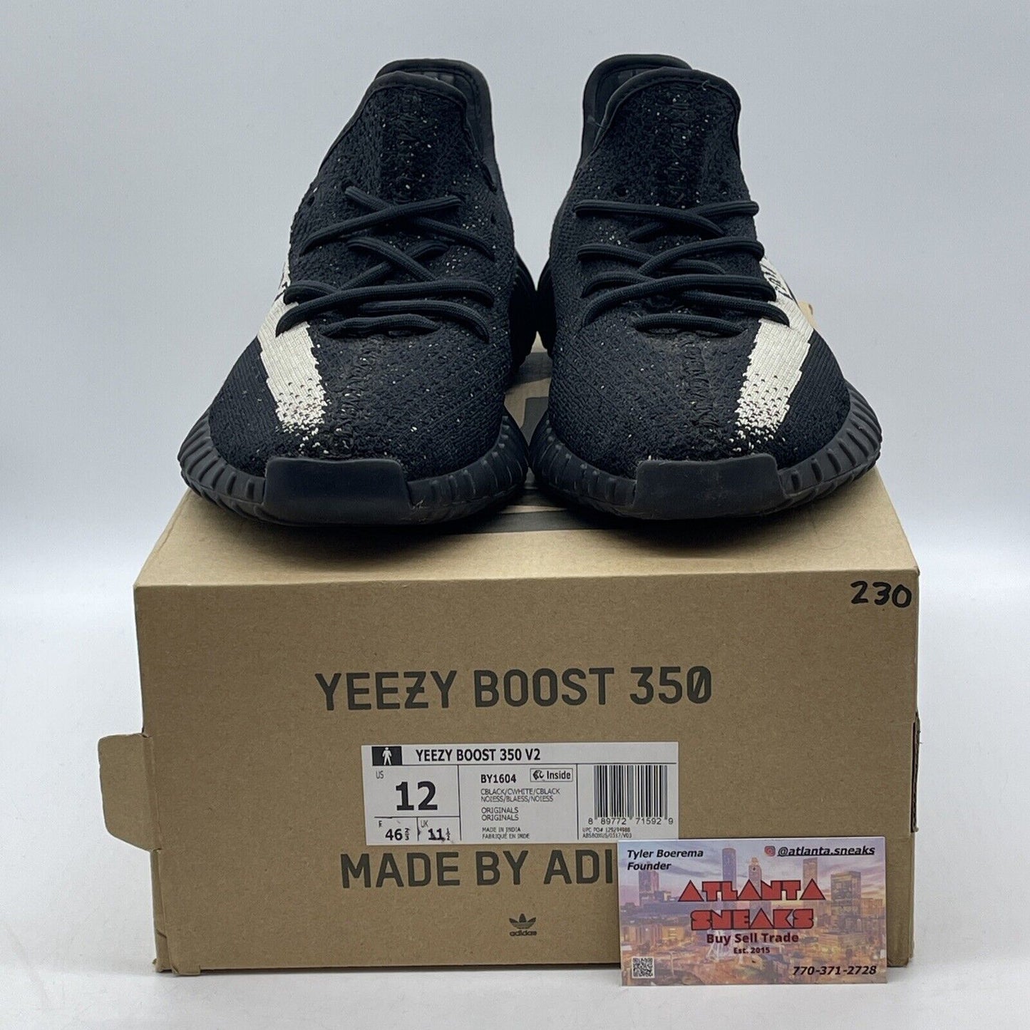 Size 12 - adidas Yeezy Boost 350 V2 Low Oreo Black Brown Suede Leather  (BY1604)