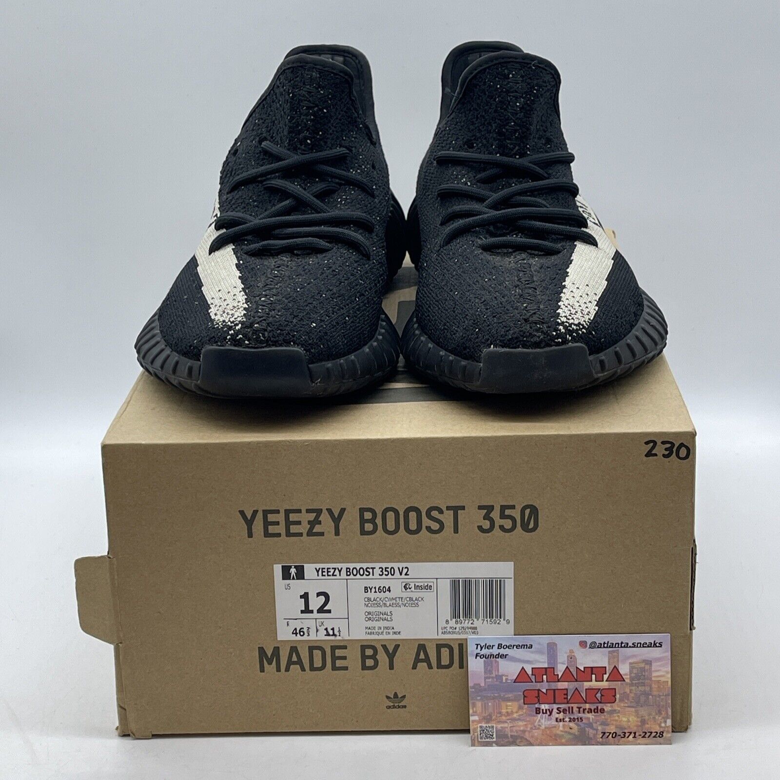 Size 12 - adidas Yeezy Boost 350 V2 Low Oreo Black Brown Suede Leather  (BY1604)