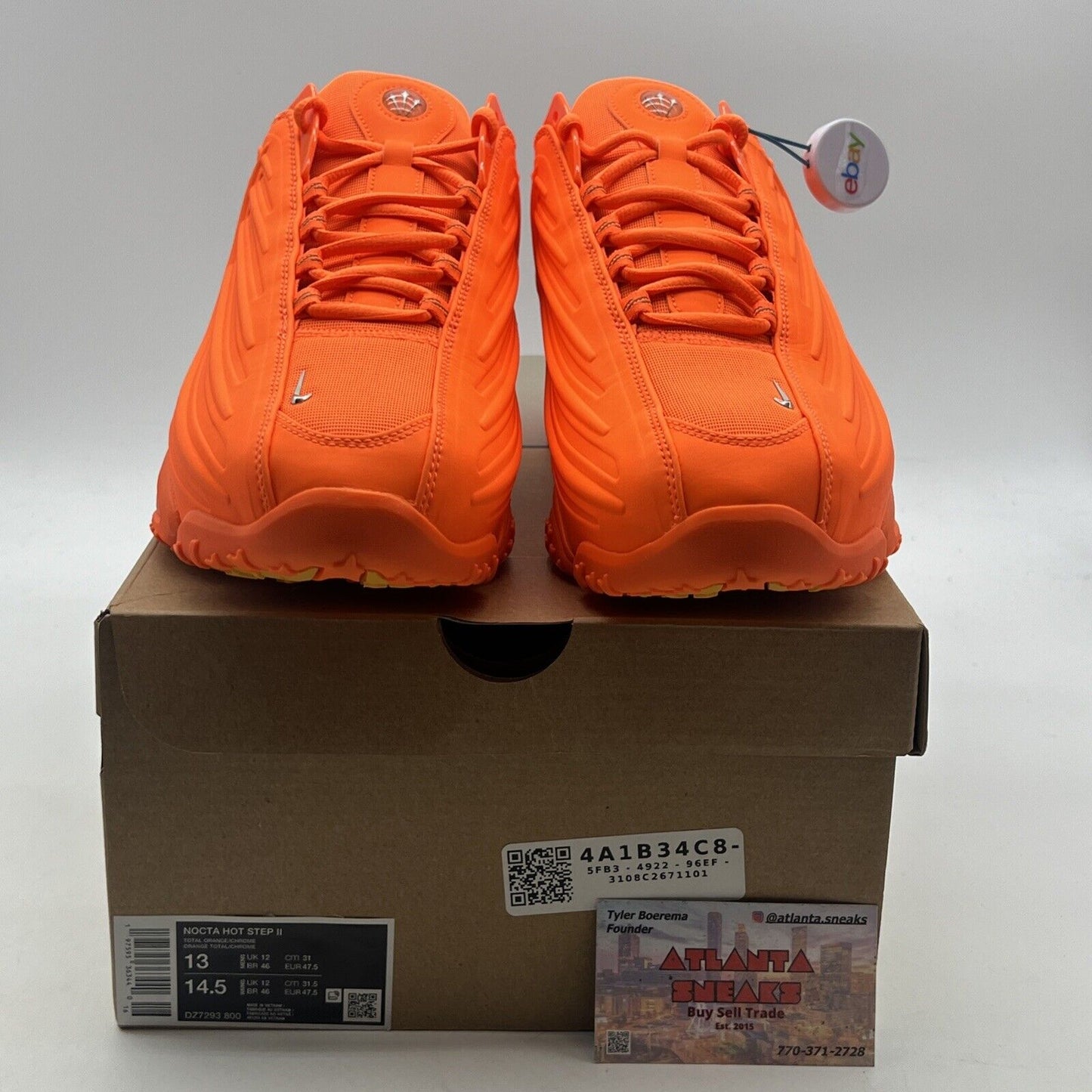 Size 13 - Nike NOCTA x Hot Step 2 Total Orange (DZ7293-800)