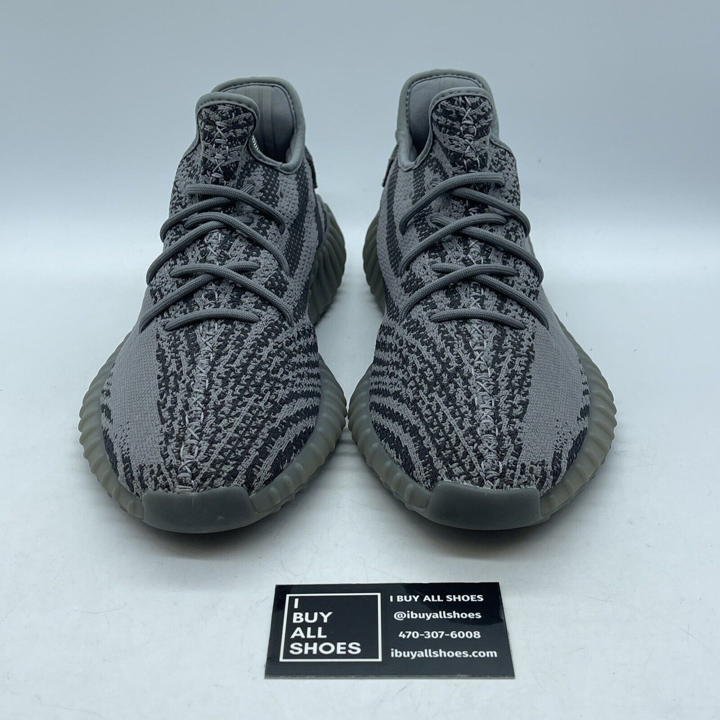 Size 10.5 - adidas Yeezy Boost 350 V2 Low Beluga 2.0 Grey Red Suede (AH2203)