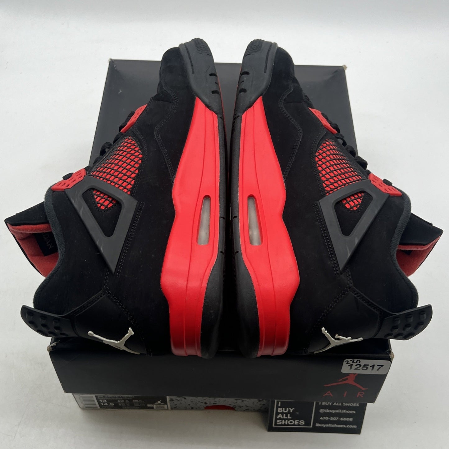 Size 13 - Air Jordan 4 Retro Mid Red Thunder (CT8527-016)