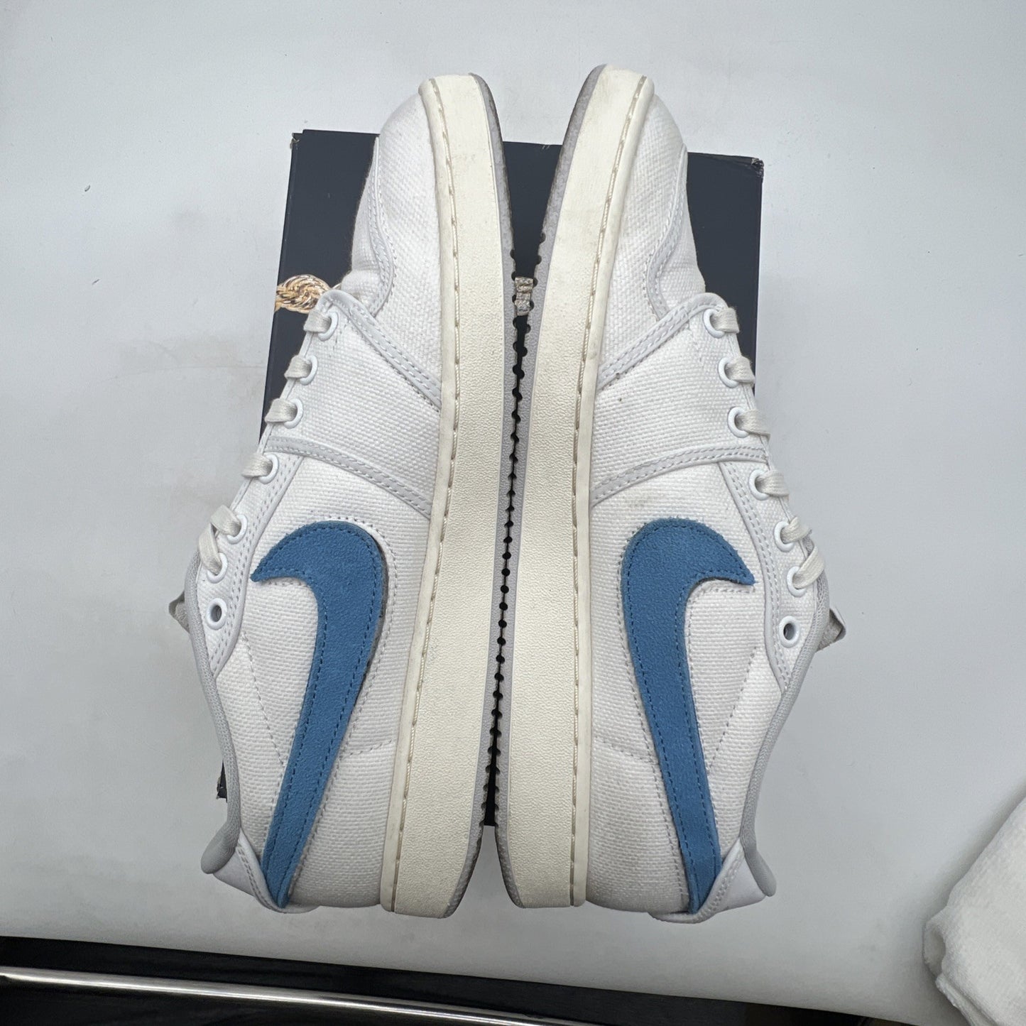 Size 10 - Air Jordan 1 Retro AJKO Low SP Union White/Neutral (D08912-101)