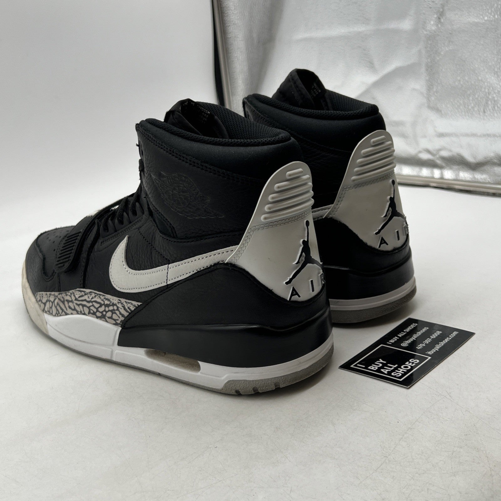 Size 14 - Air Jordan Legacy 312 Black Cement (AV3922-001)