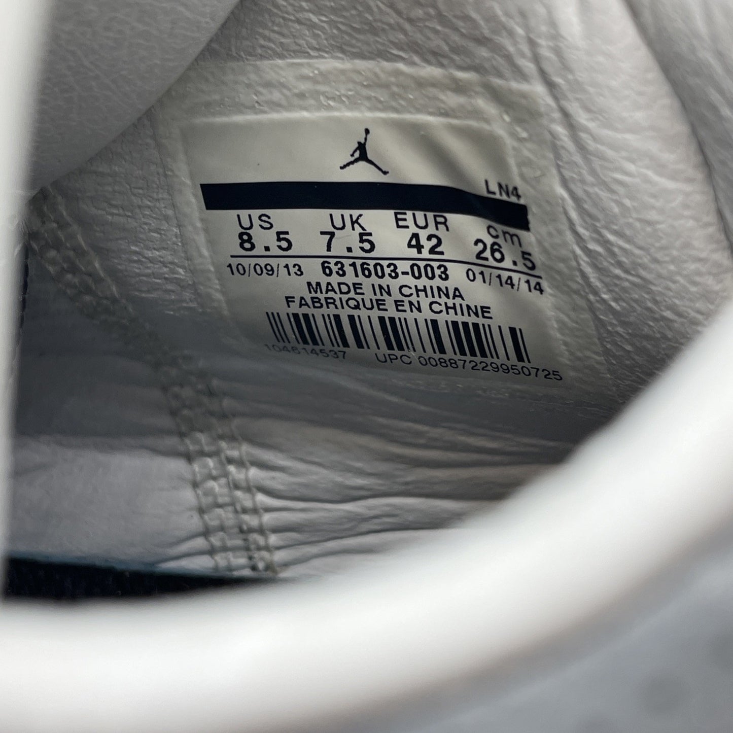 Size 8.5 - Air Jordan 3 5Lab3 Reflective Silver (631603-003)