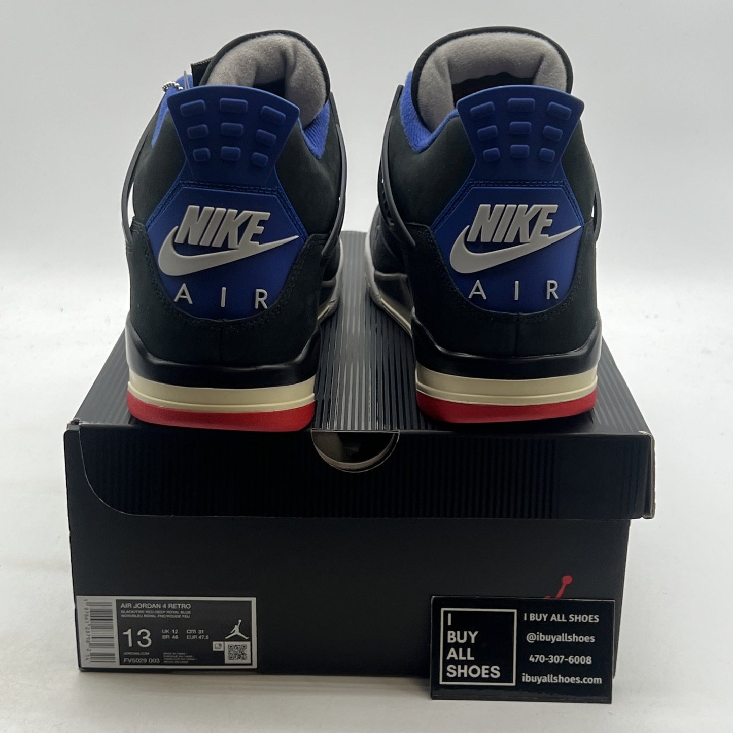Size 13 - Air Jordan 4 Retro Rare Air - White Lettering (FV5029-003)