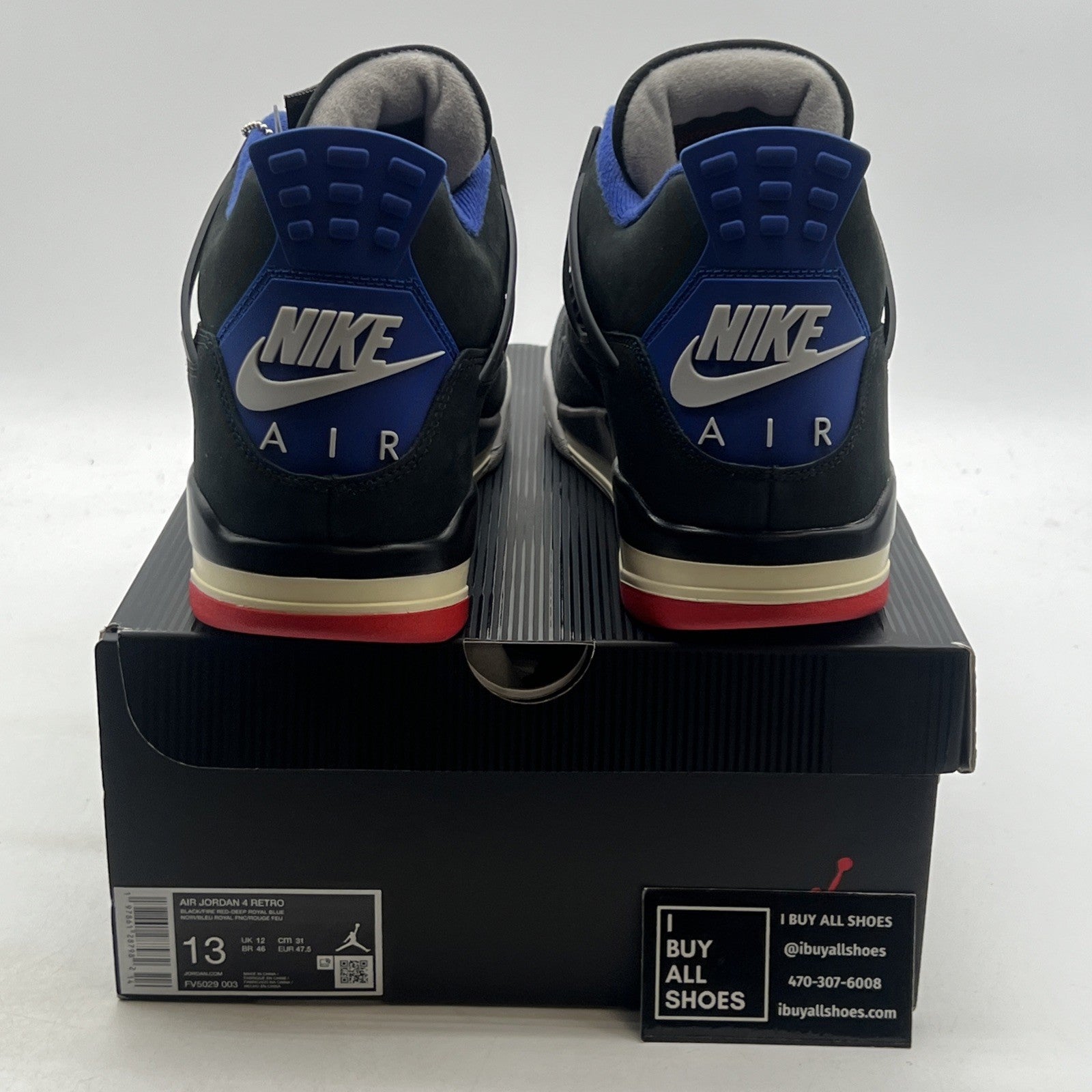 Size 13 - Air Jordan 4 Retro Rare Air - White Lettering (FV5029-003)