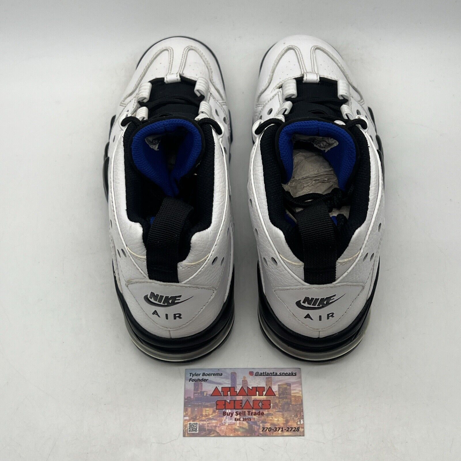 Size 10 - Nike Air Max 2 CB 94 White Purple Black White Leather (305440-102)