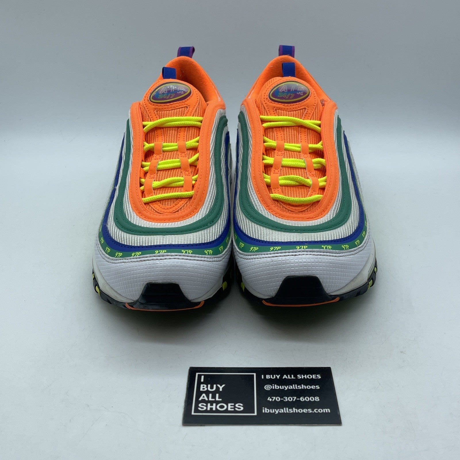 Size 10.5 - Nike Air Max 97 On Air: London Summer Of Love Suede (CI1504-100)