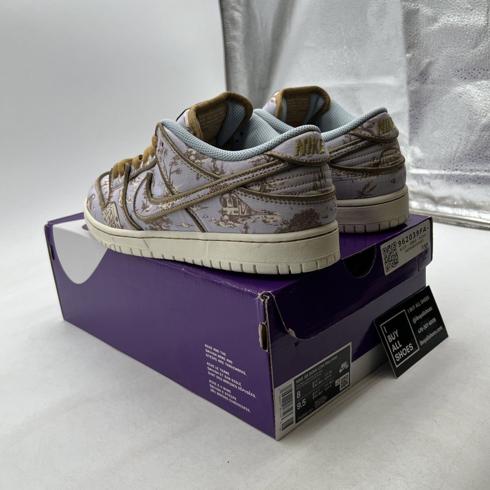 Size 8 - Nike Dunk Premium SB Low City of Style Pack (FN5880-001)
