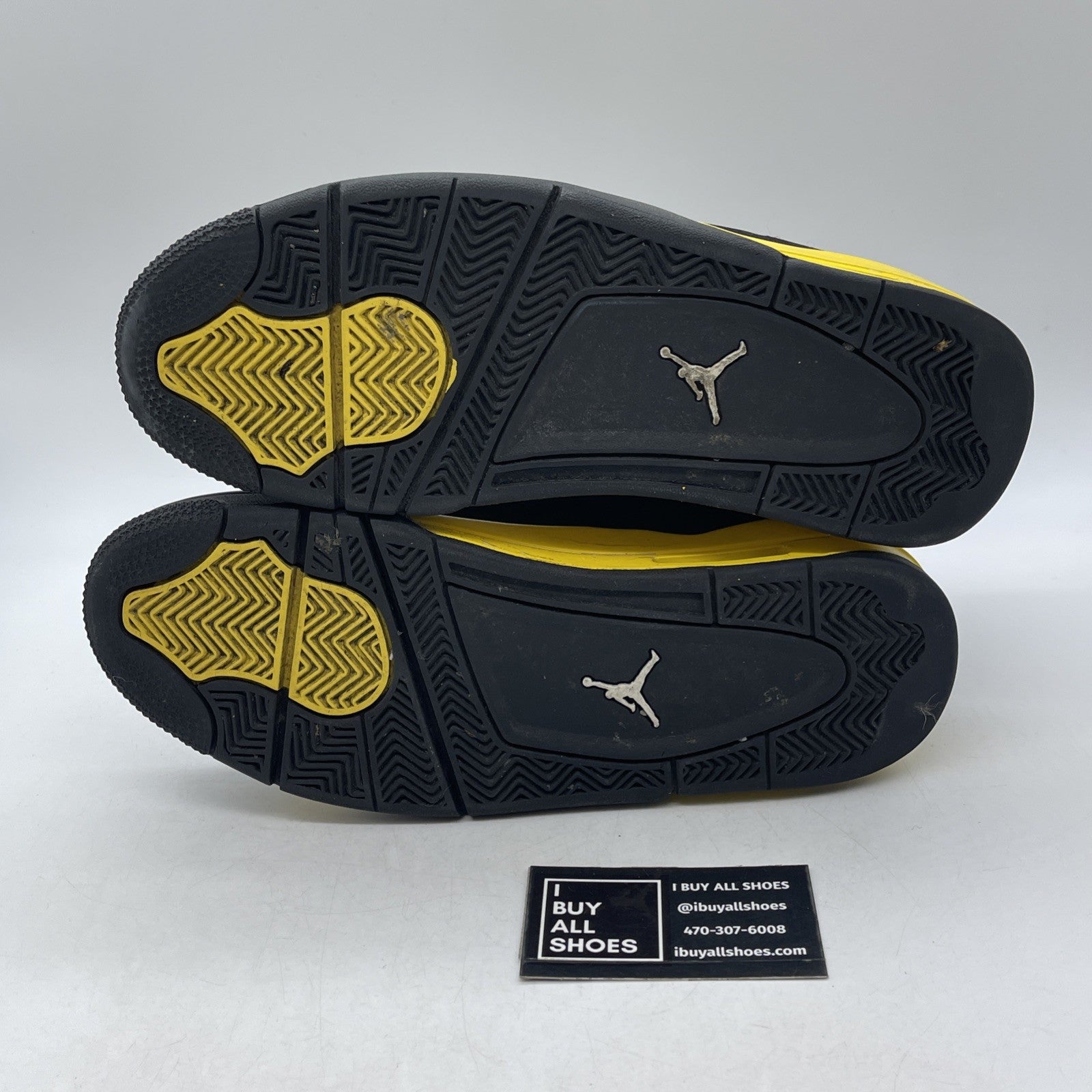 Size 9.5 - Air Jordan 4 Retro Low Thunder (308497-008)