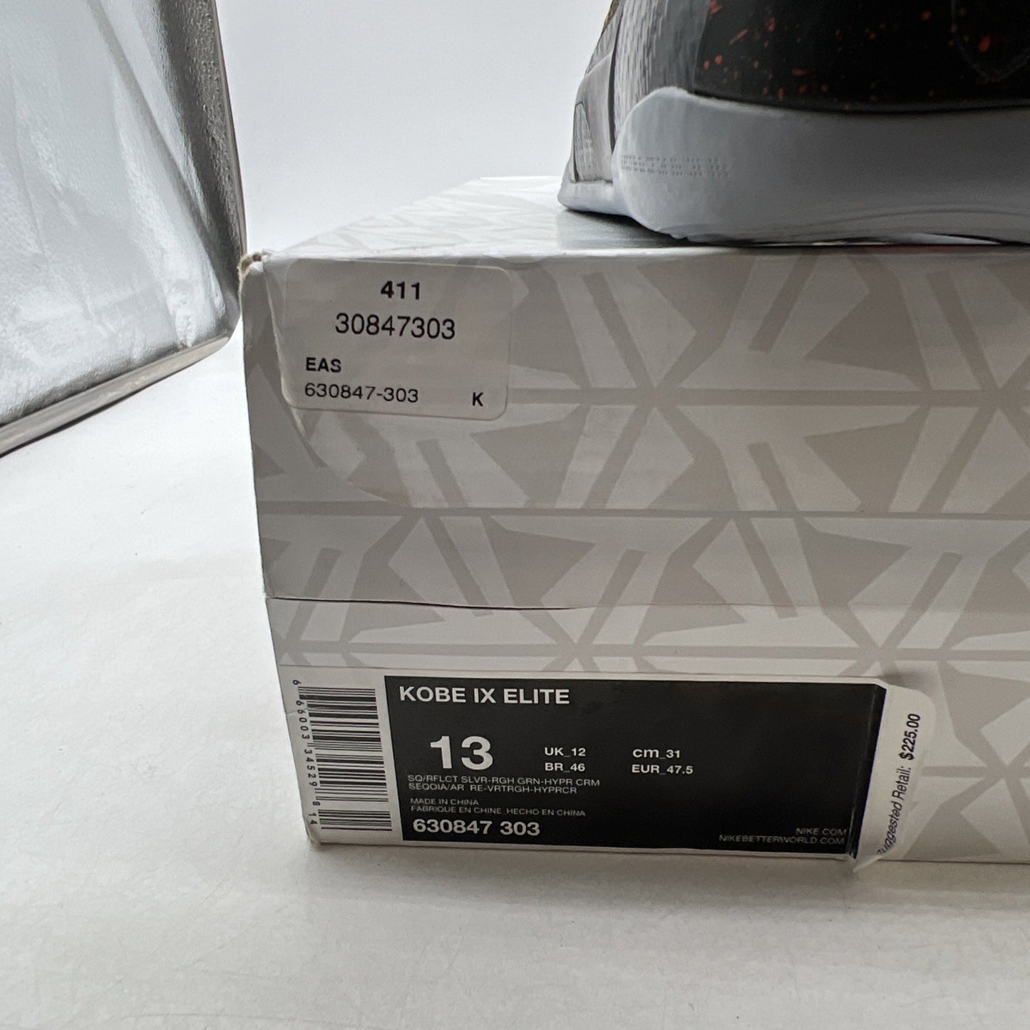 Size 13 - Nike Kobe 9 Elite Strategy (630847-303)