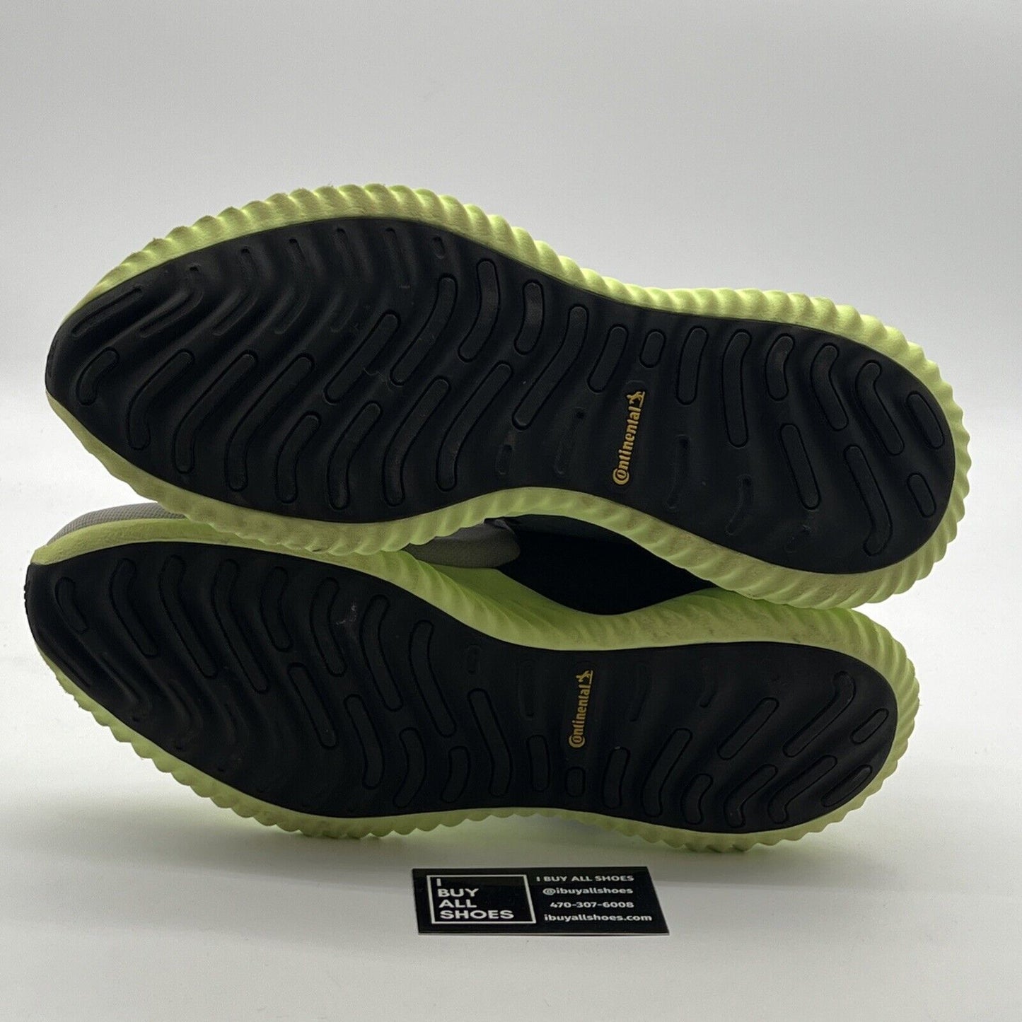 Size 13 - adidas Alphabounce Beyond Grey Hi-Res Yellow (BD7096)