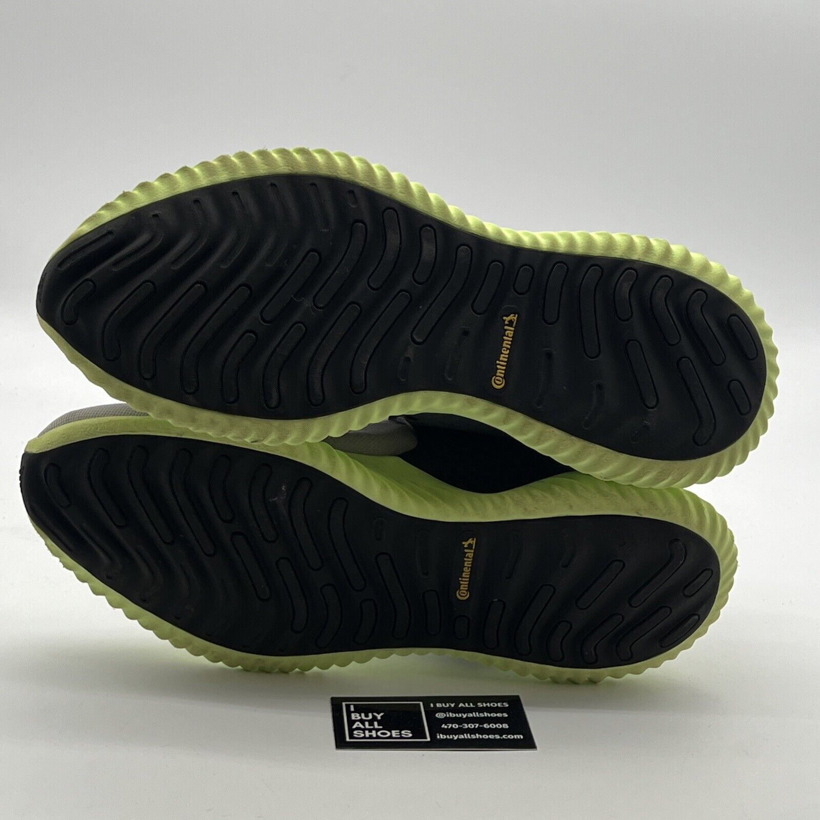 Size 13 - adidas Alphabounce Beyond Grey Hi-Res Yellow (BD7096)