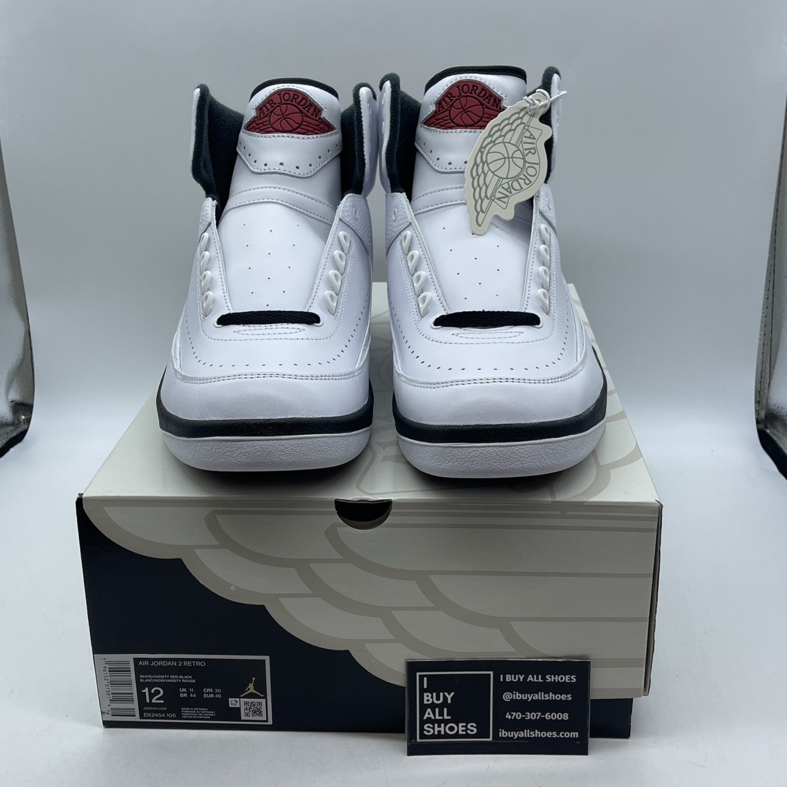 Size 12 - Air Jordan 2 Retro Mid Chicago (DX2454-106)