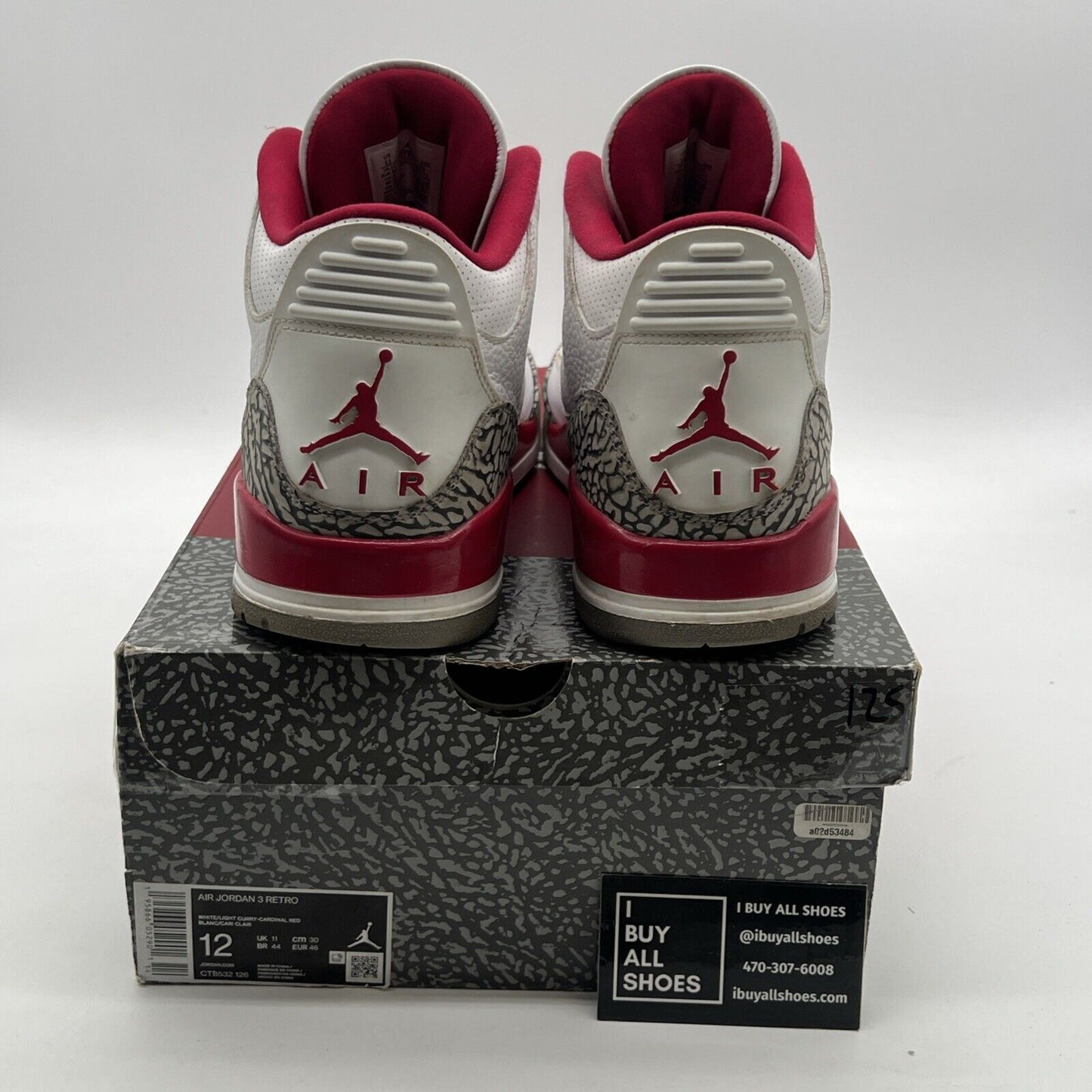 Size 12 - Air Jordan 3 Retro Mid Cardinal Red (CT8532-126)