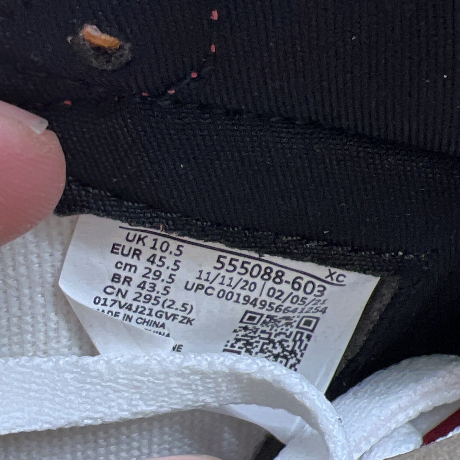 Size 11.5 - Air Jordan 1 Retro High OG Light Fusion Red 2021 (555088-603)