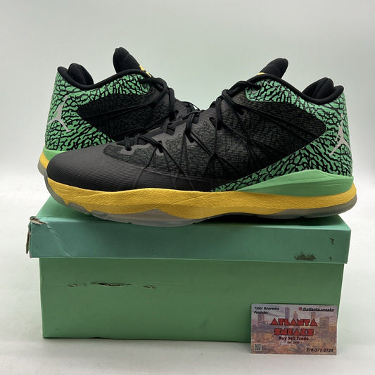 Size 13.5 - Jordan CP3 7 Brazil Pack Black Yellow (687913-820)