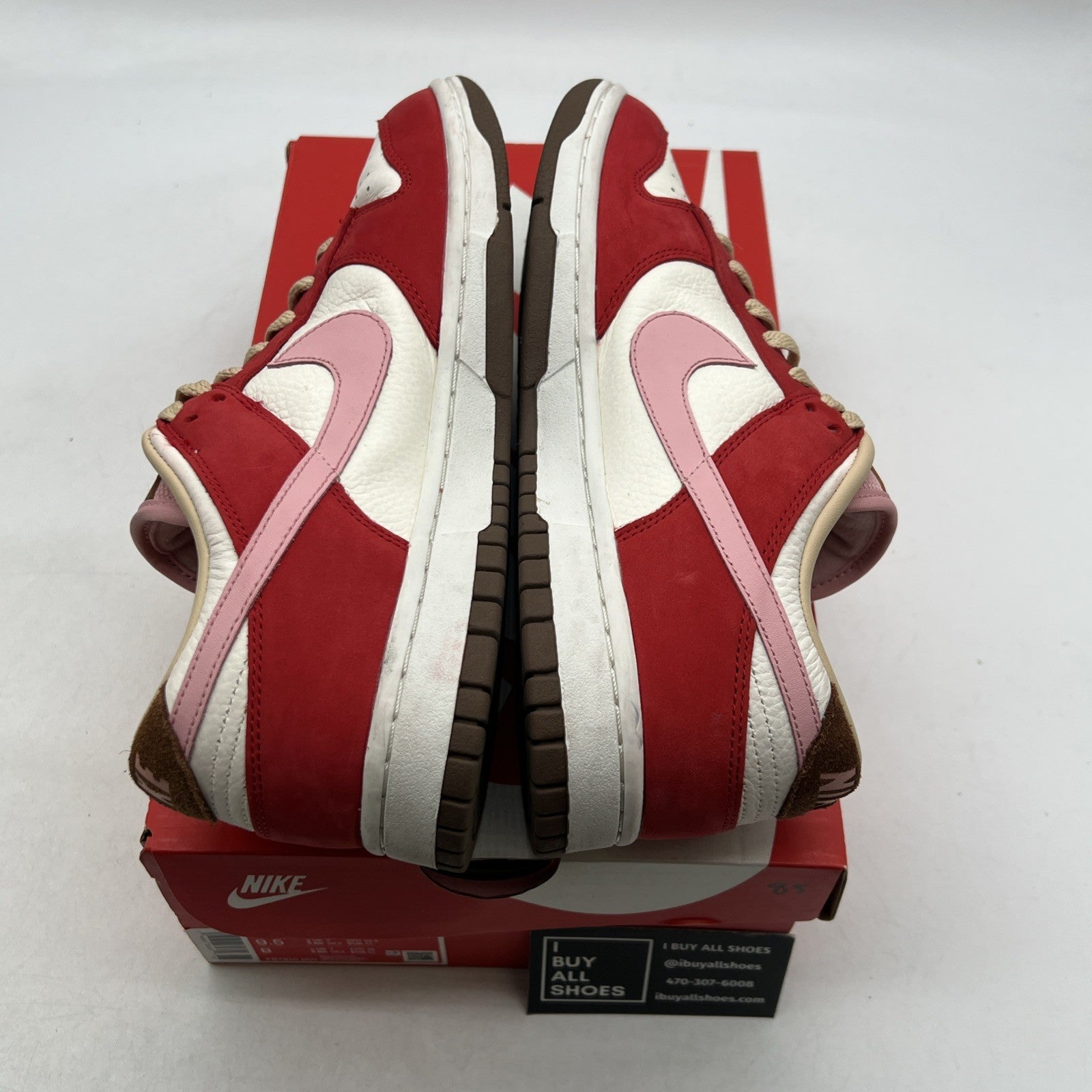 Size 9.5 - Nike Dunk Premium Low Bacon W (FB7910-600)