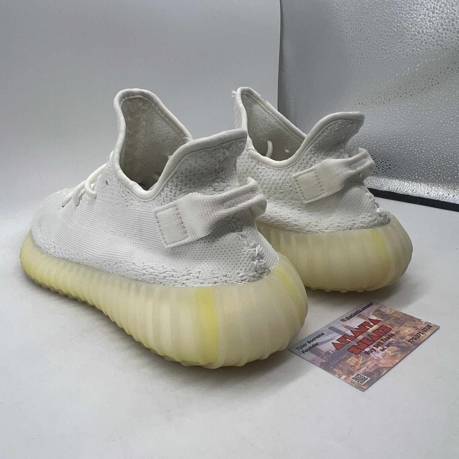 Size 12 - adidas Yeezy Boost 350 V2 Low Cream White / Triple White (CP9366)