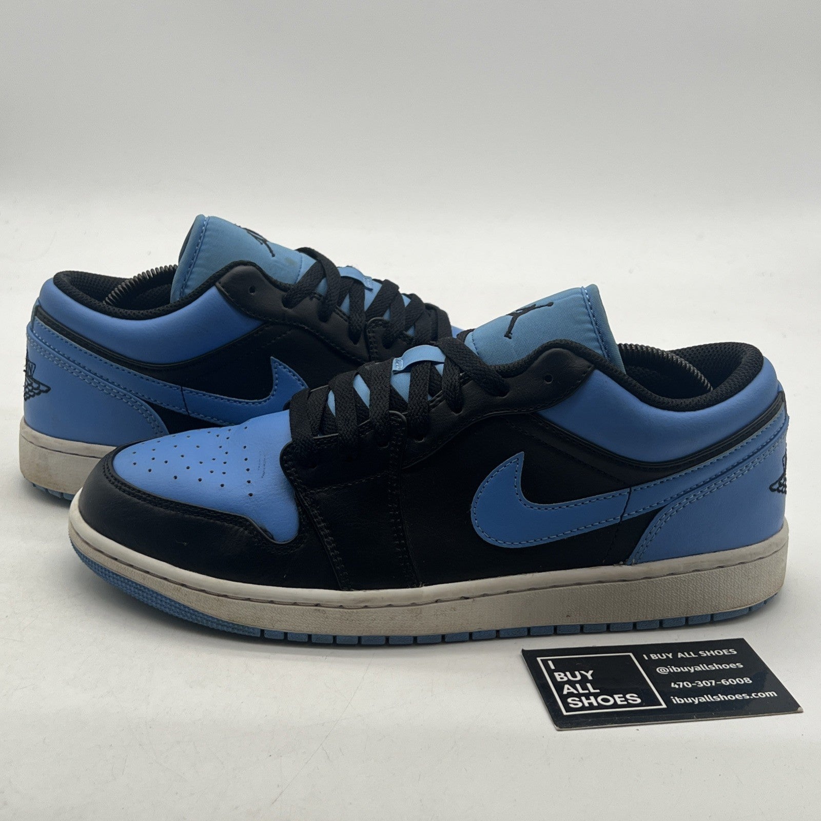 Size 10.5 - Air Jordan 1 Low University Blue (553558-041)