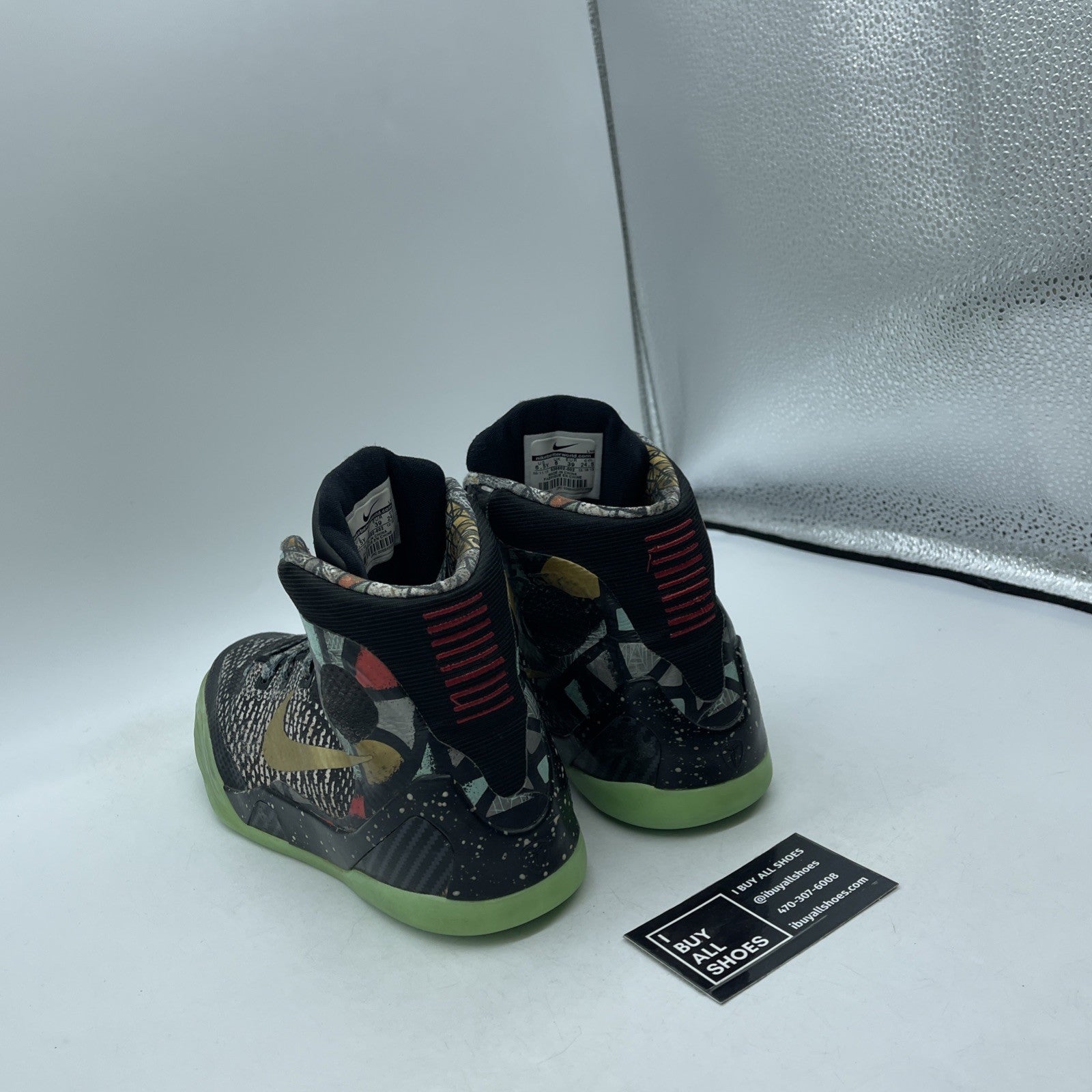 Size 6.5Y - Nike Kobe 9 Elite NOLA Gumbo League Maestro Leather (636602-002)
