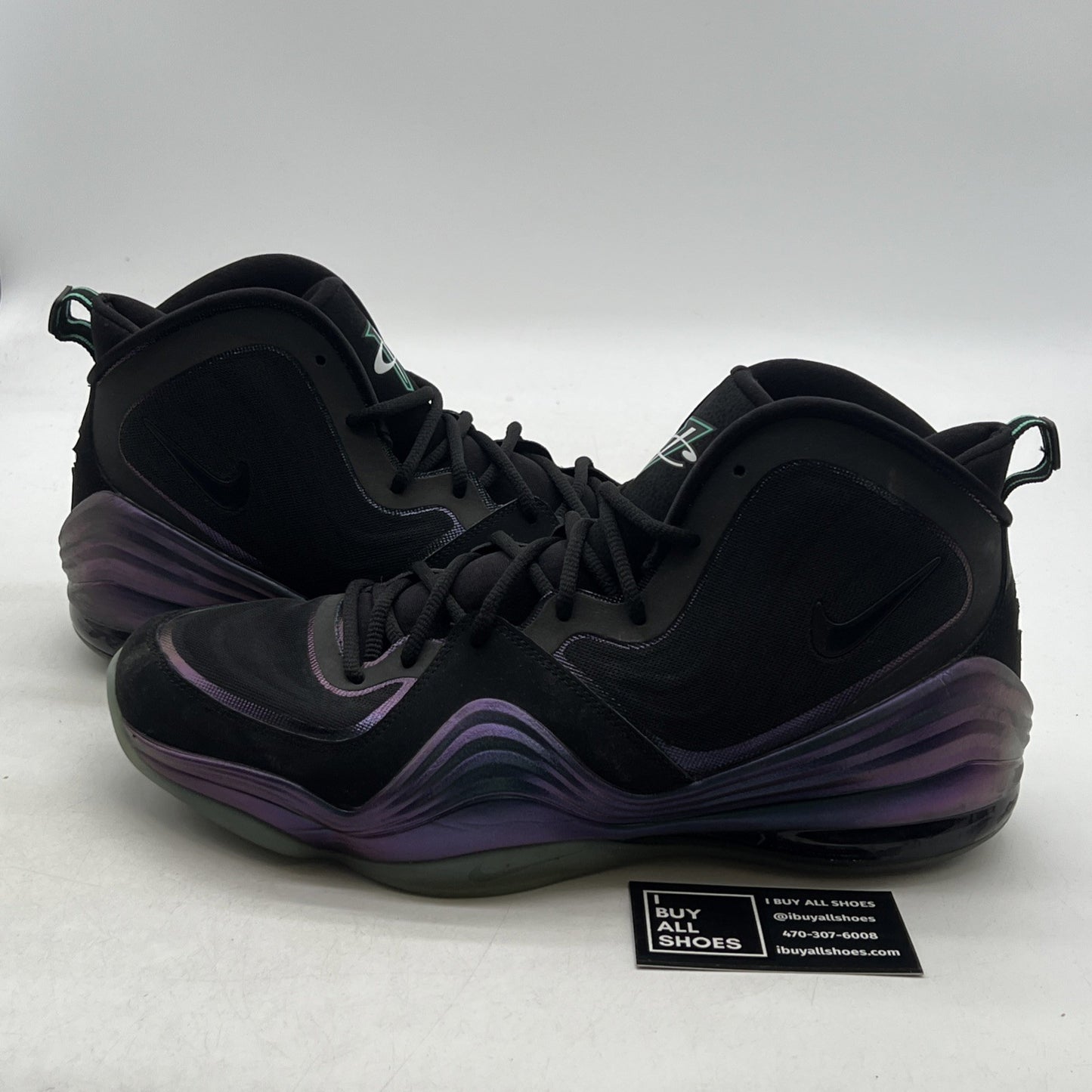 Size 13 - Nike Air Penny 5 Invisibility Cloak (537331-002)