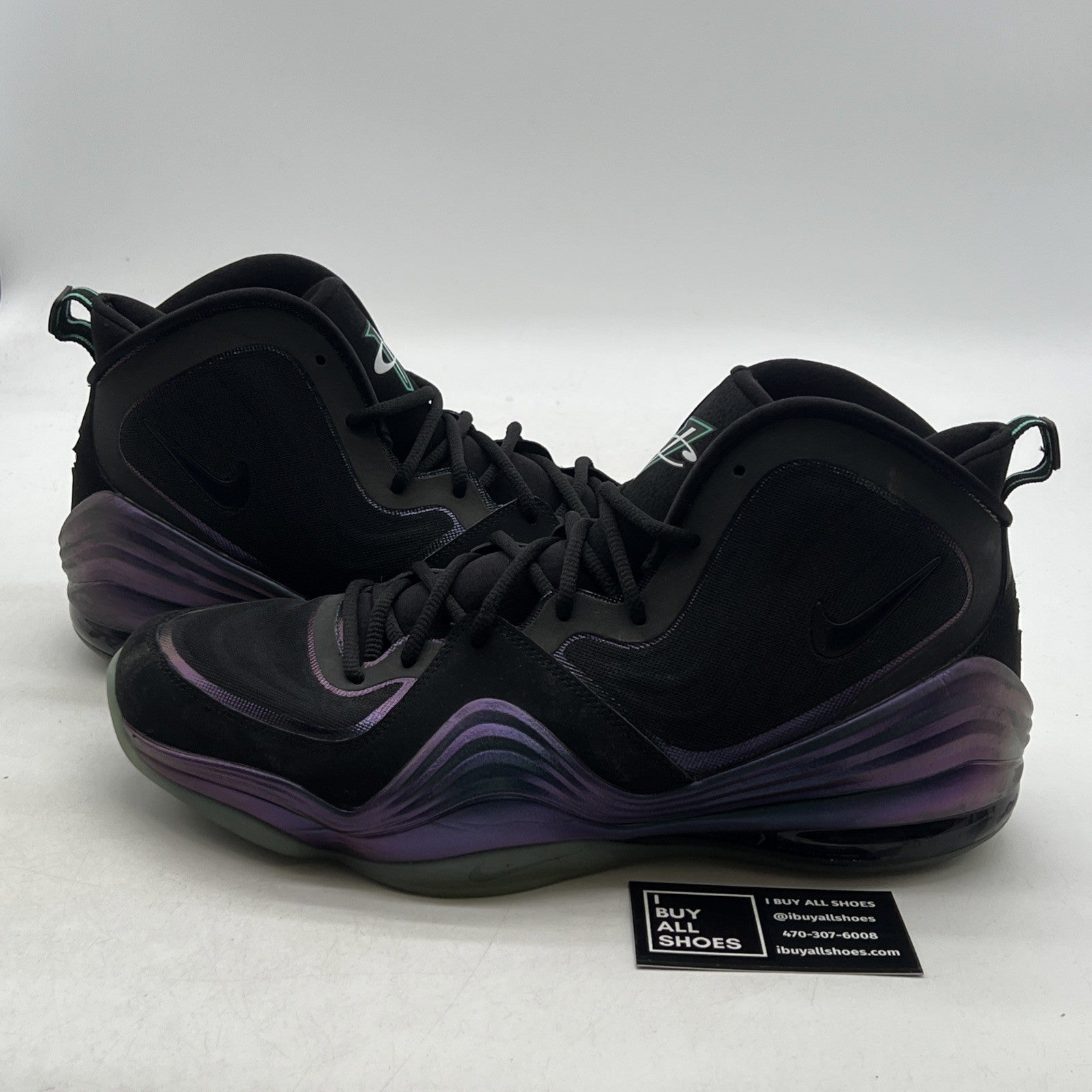 Size 13 - Nike Air Penny 5 Invisibility Cloak (537331-002)