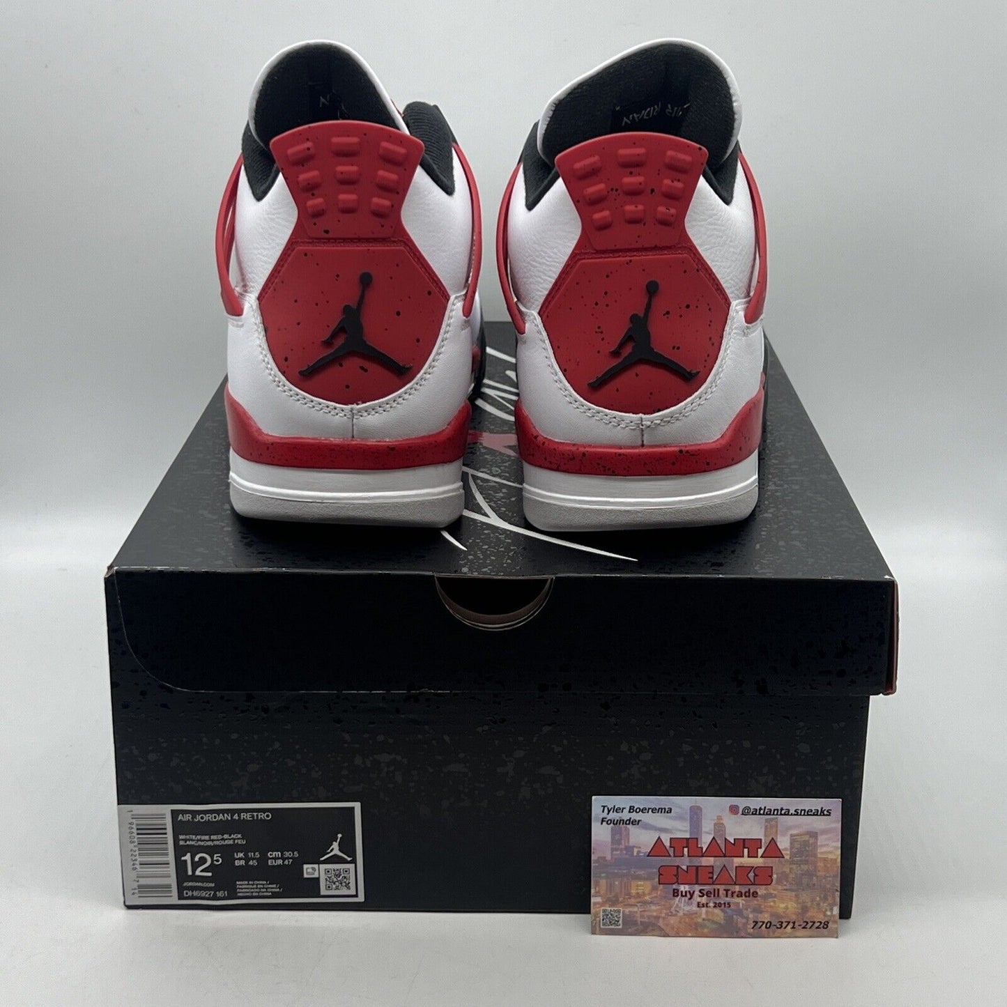 Size 12.5 - Jordan 4 Retro Mid Red Cement Brand New Og All