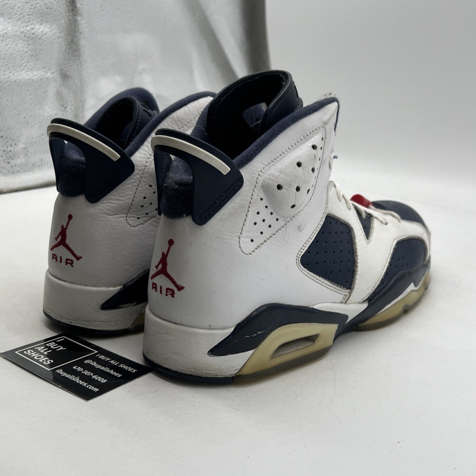 Size 11 - Air Jordan 6 Retro 2012 Olympic (384664-130)