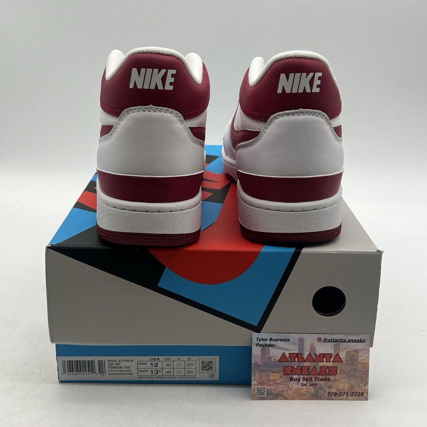 Size 12 - Nike Mac Attack QS SP Red Crush (FB8938-100)