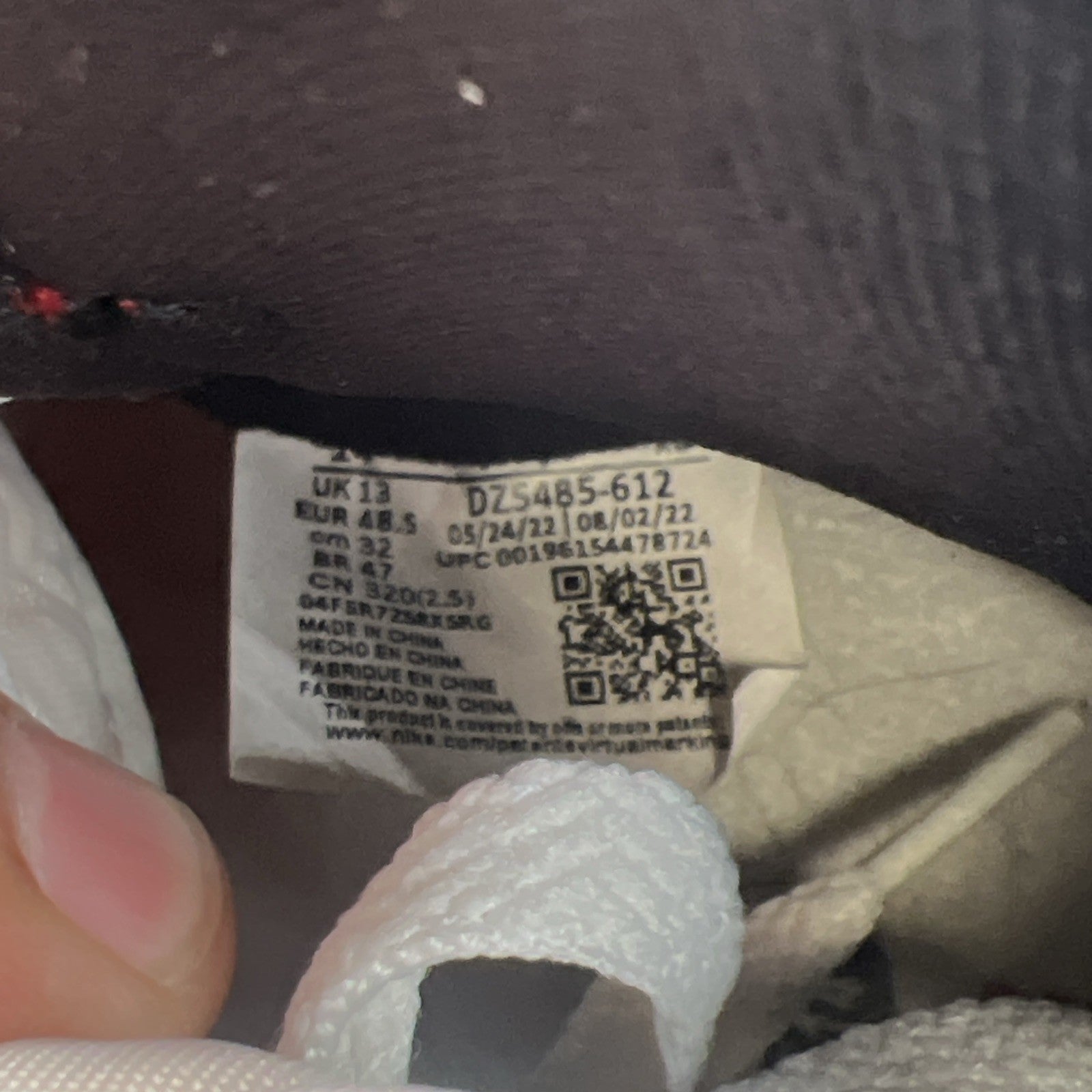 Size 14 -Air Jordan 1 Retro High OG Chicago Reimagined Lost & Found (DZ5485-612)