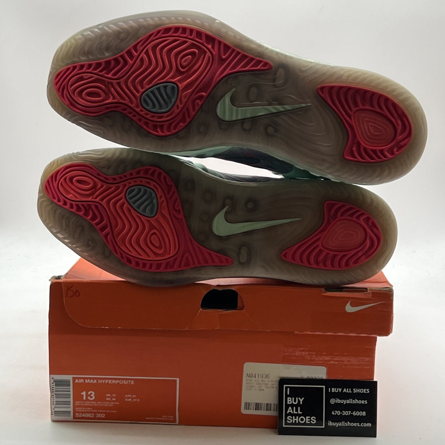 Size 13 - Nike Air Max Hyperposite Rajon Rondo (524862-302)