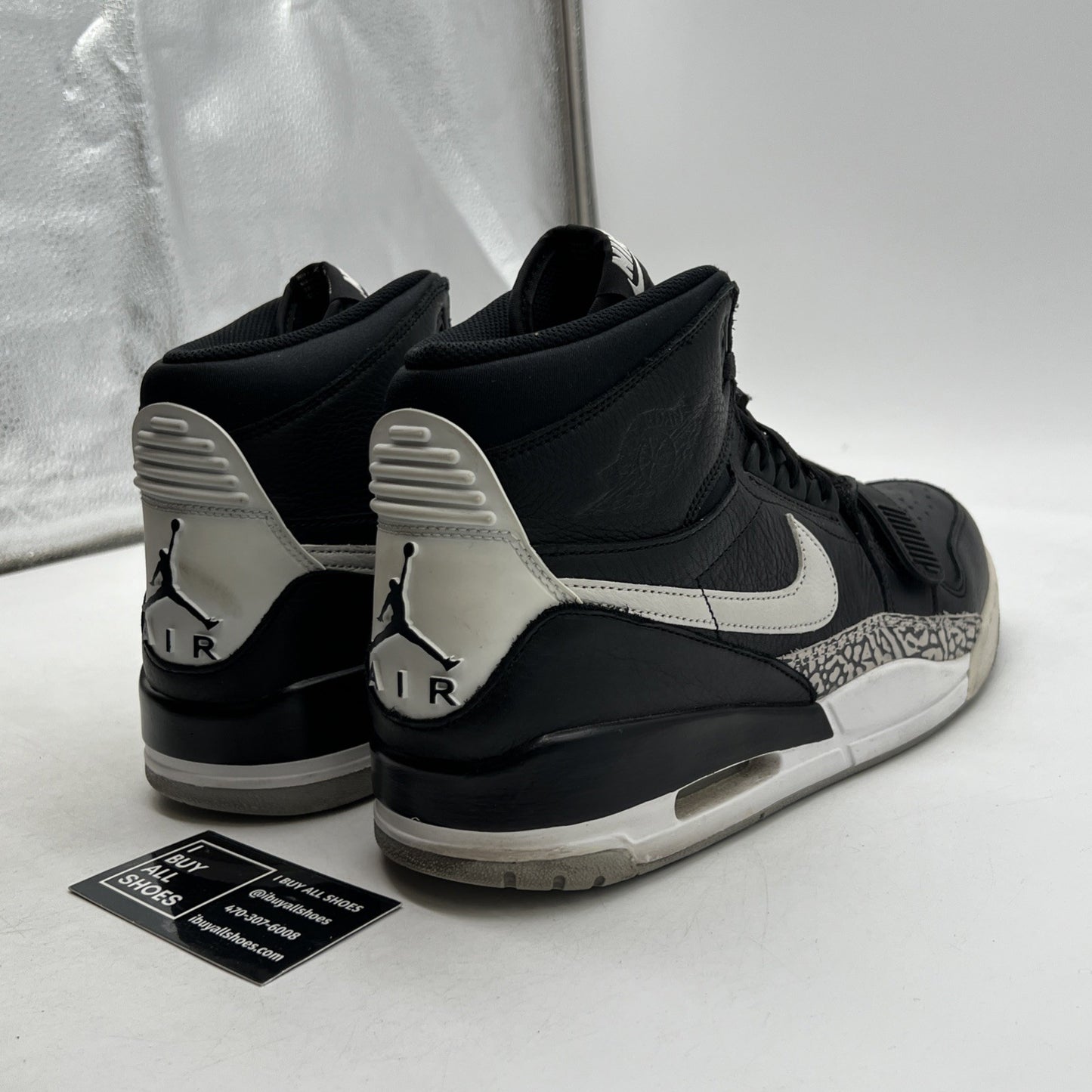 Size 14 - Air Jordan Legacy 312 Black Cement (AV3922-001)