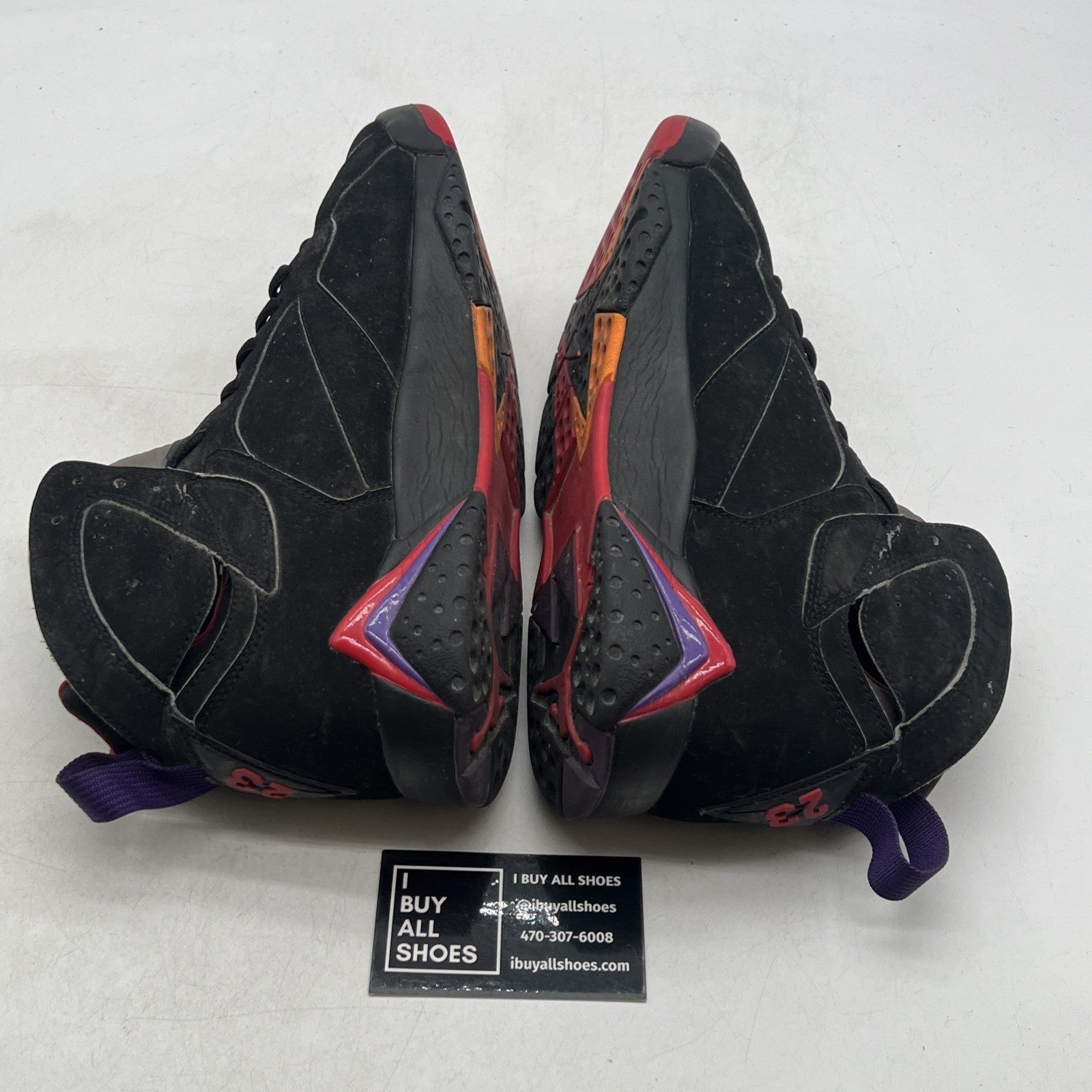 Size 9.5 - Air Jordan 7 Retro 2012 Raptor (304775-018)
