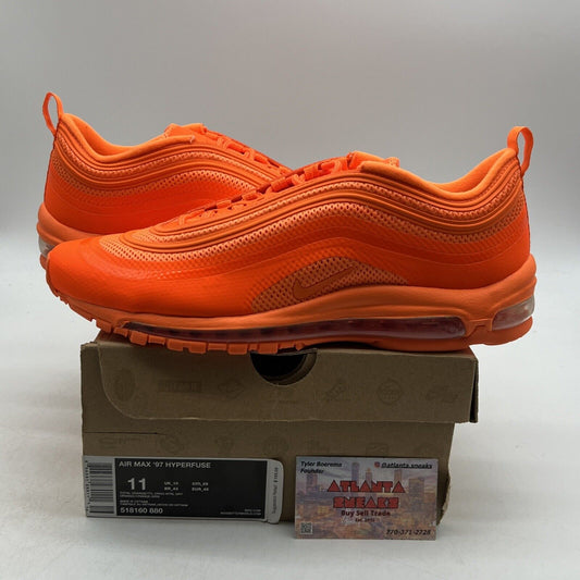Size 11 - Nike Air Max 97 Hyperfuse Total Orange (518160-880)