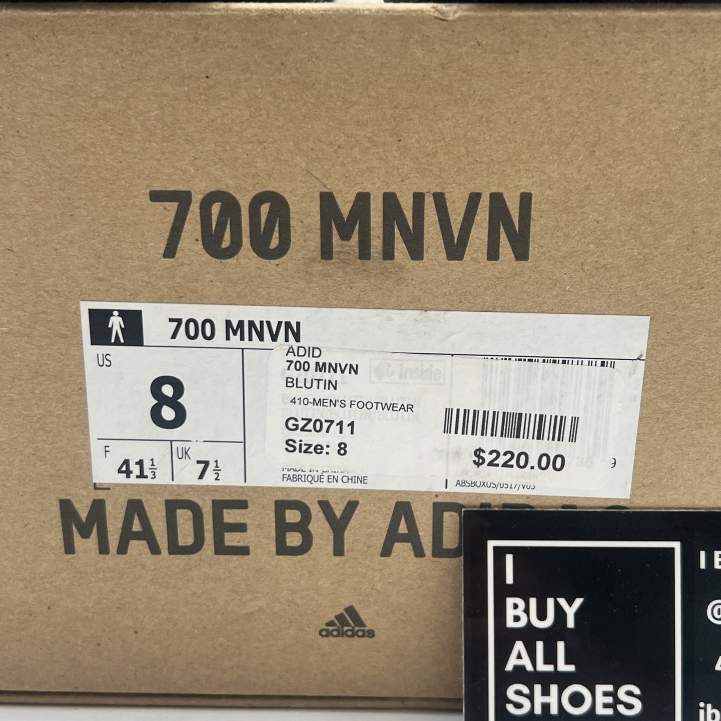 Size 8 - adidas Yeezy Boost 700 MNVN Blue Tint (GZ0711)