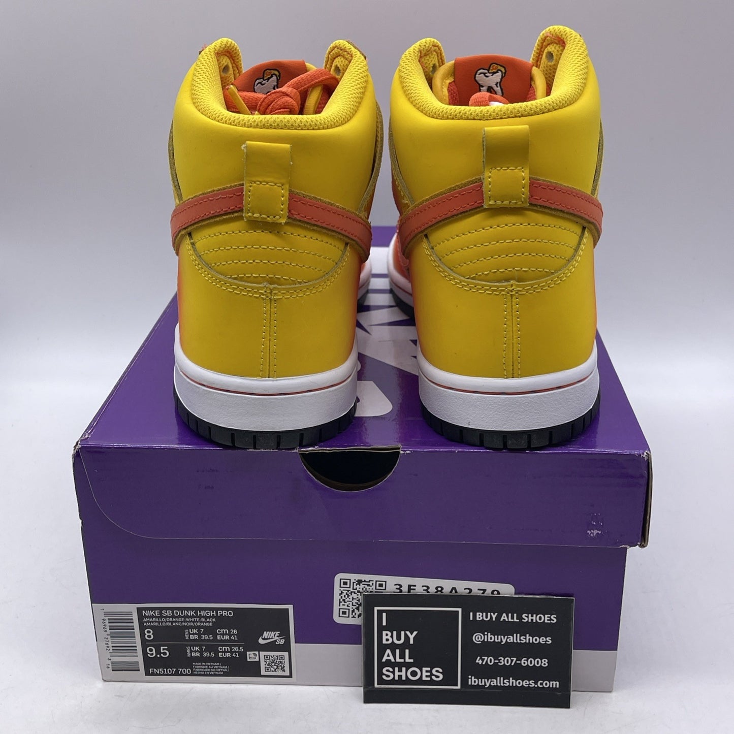 Size 8 - Nike Dunk SB High Sweet Tooth (FN5107-500)