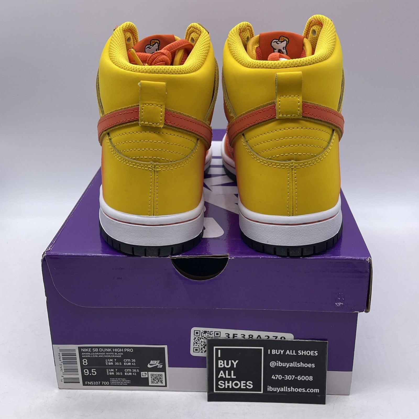 Size 8 - Nike Dunk SB High Sweet Tooth (FN5107-500)