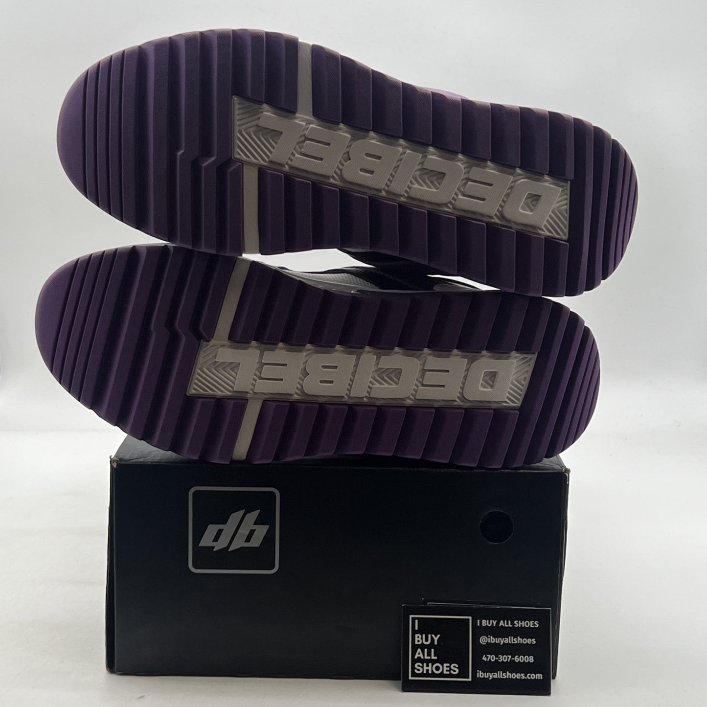 Size 12 - Decibel White, Purple And Black