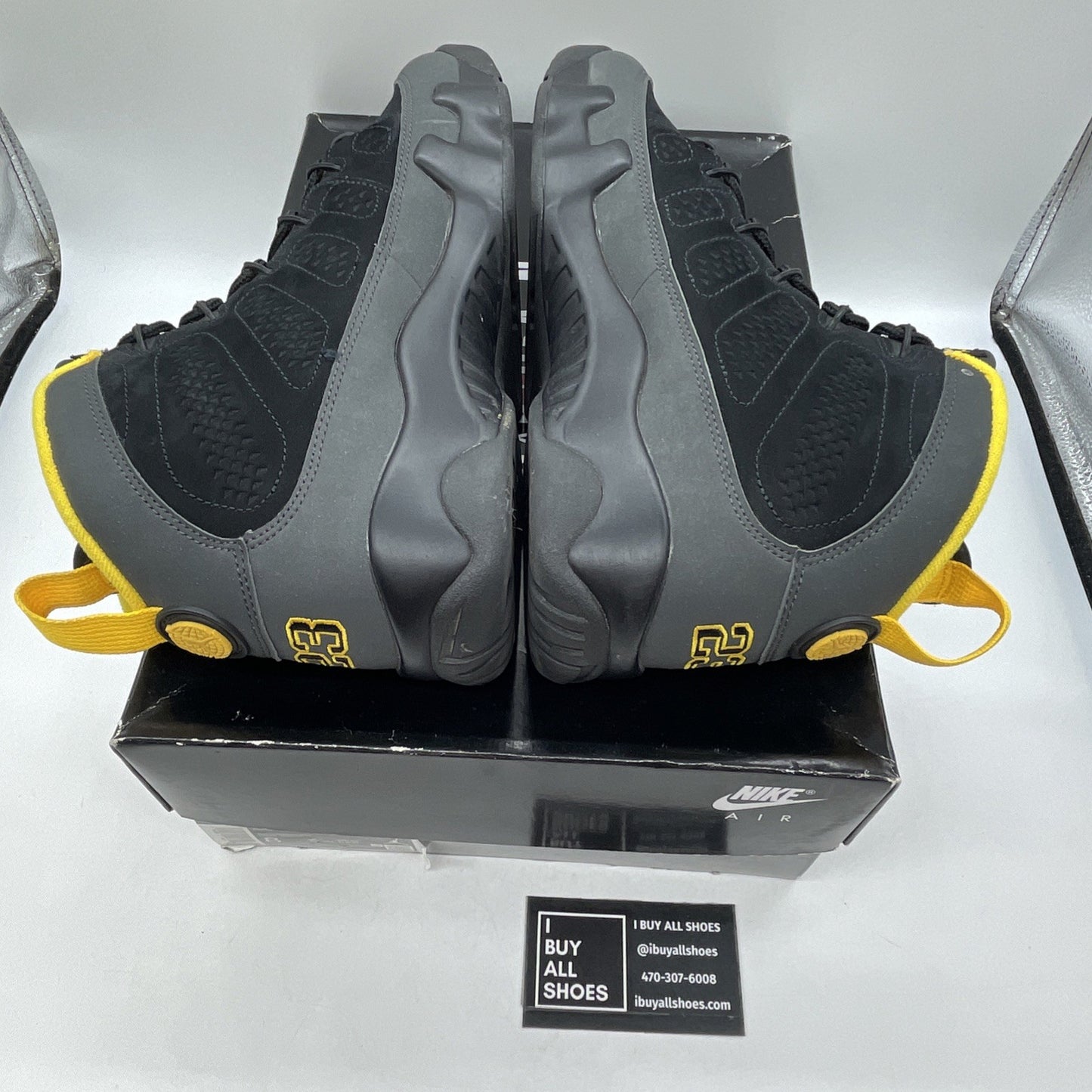 Size 8 - Air Jordan 9 Retro Black (CT8019-070)