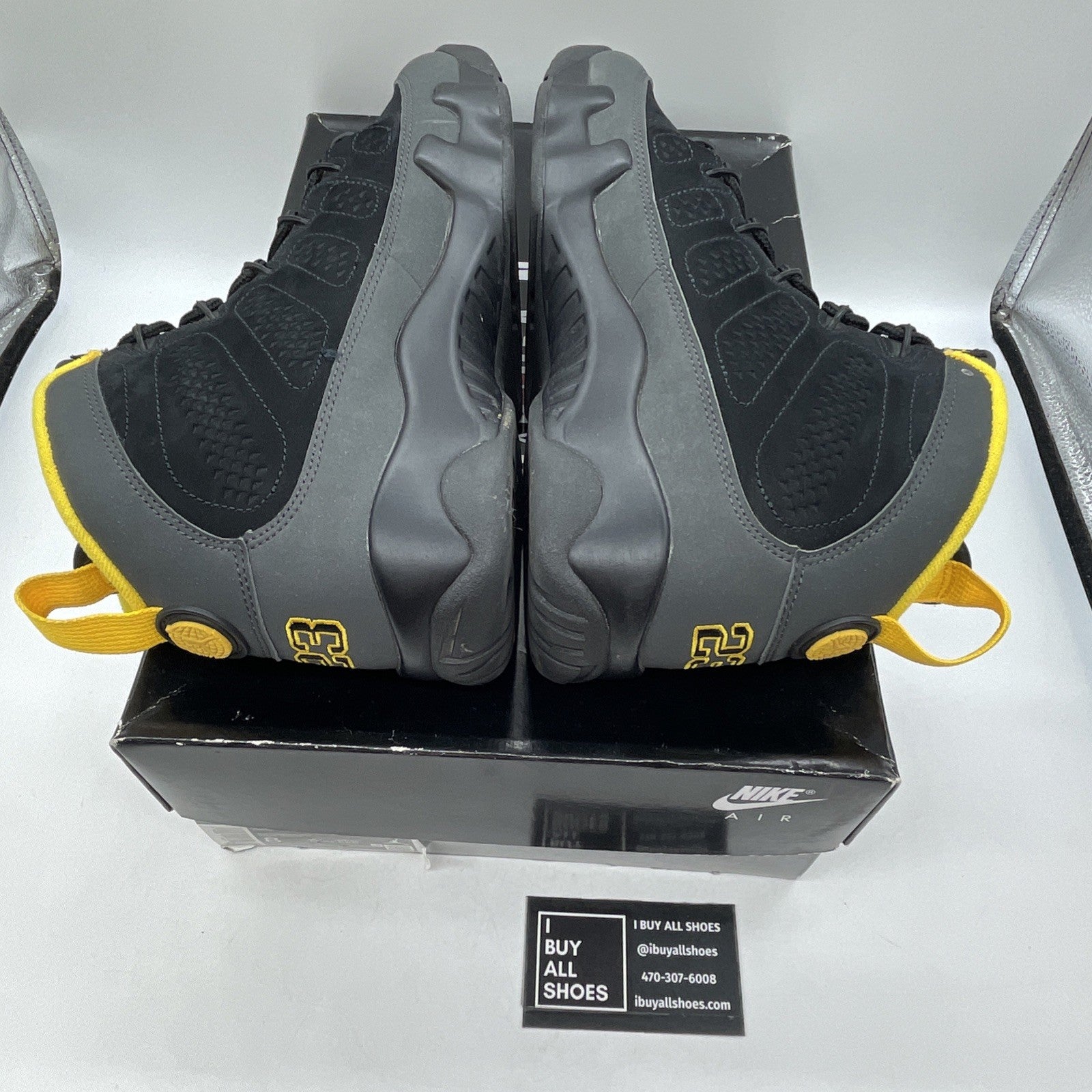 Size 8 - Air Jordan 9 Retro Black (CT8019-070)