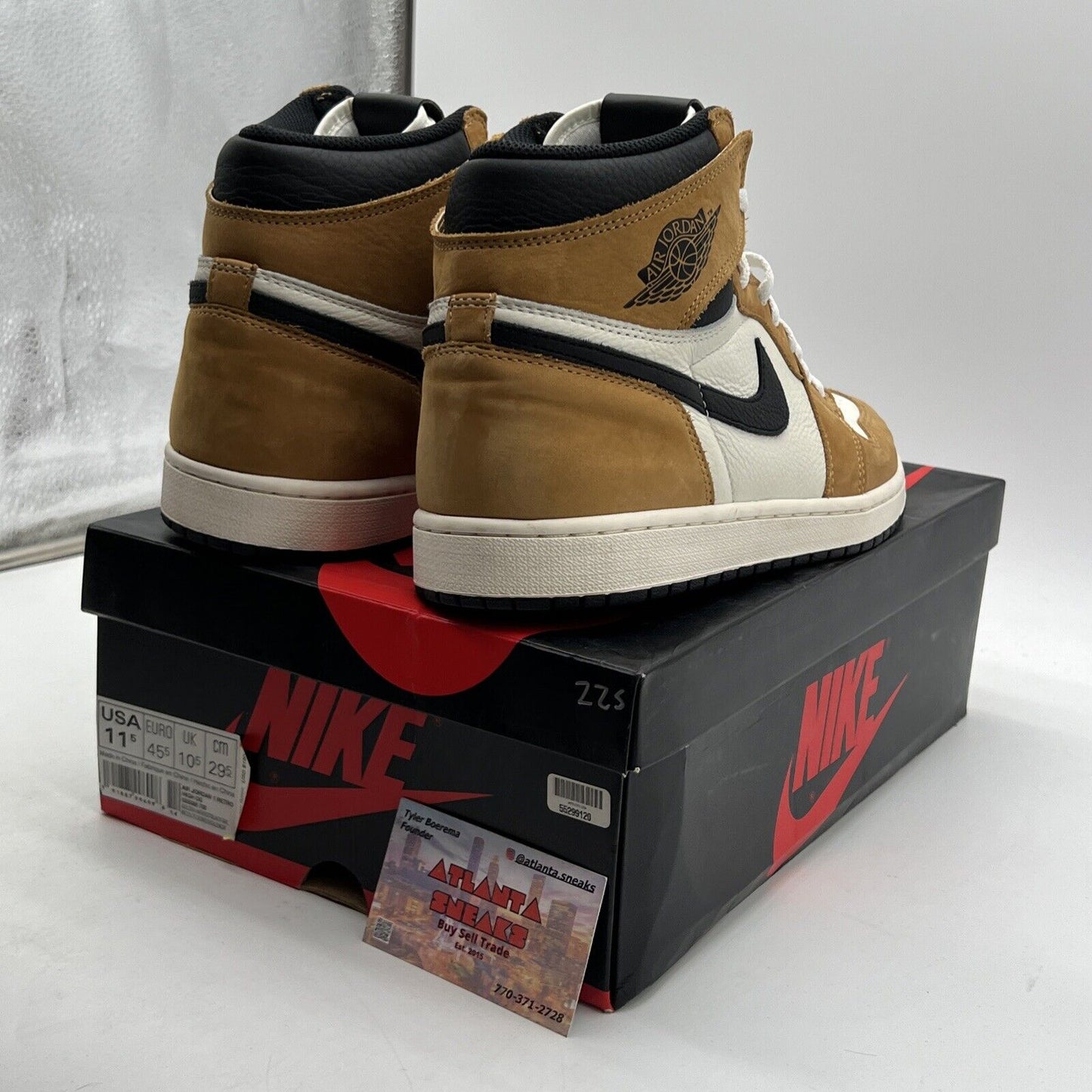 Size 11.5 - Jordan 1 Retro High OG Rookie of the Year 2018 (555088-700)