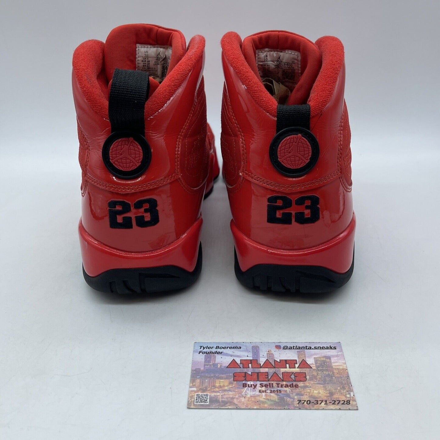 Size 10 - Jordan 9 Chile Red Black Suede Leather (CT8019-600)