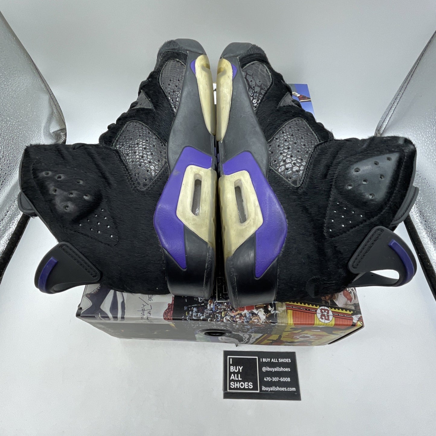 Size 9 - Social Status x Air Jordan 6 Retro Pony Hair (AR2257-005)