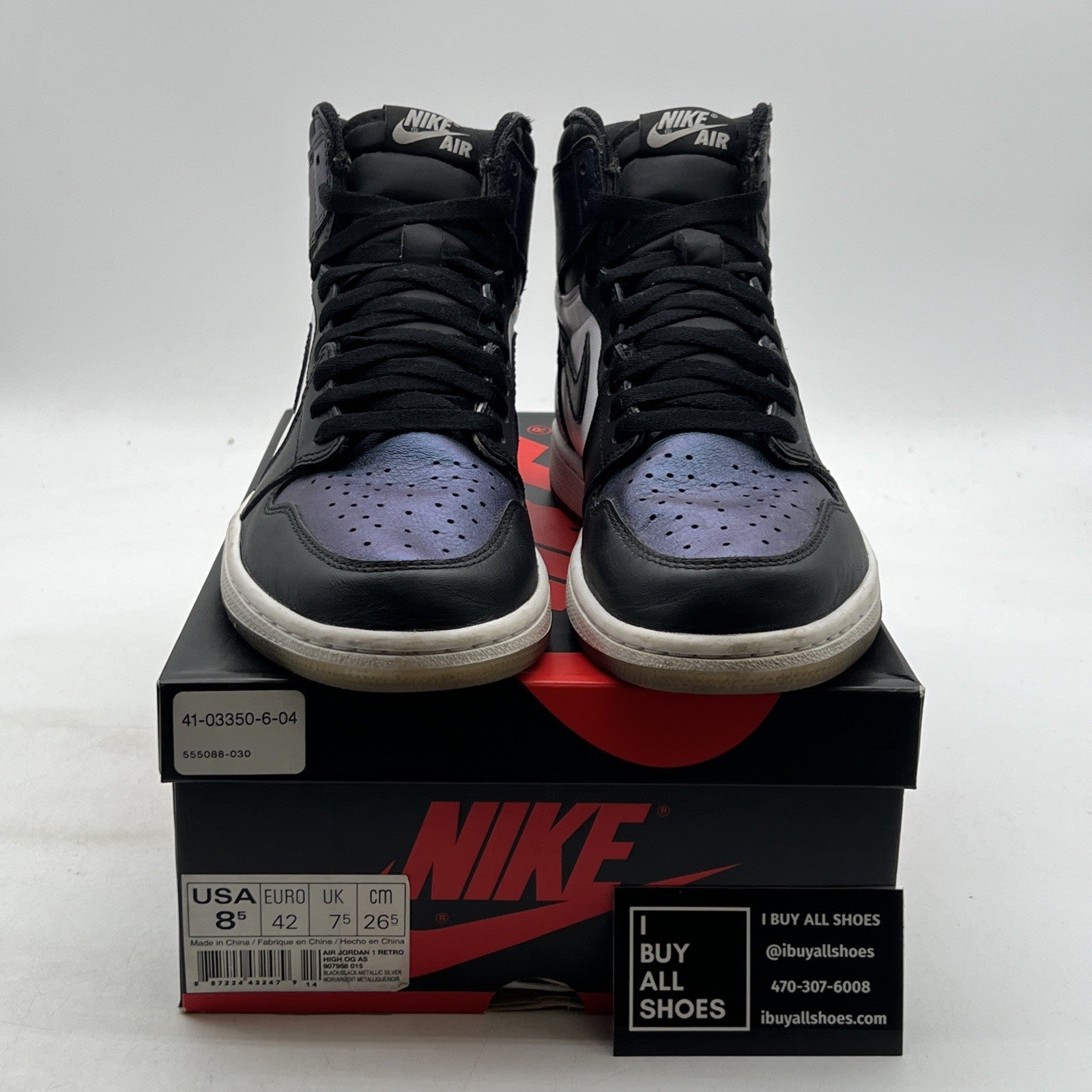 Size 8.5 - Air Jordan 1 Retro OG High All Star - Chameleon (907958-915)